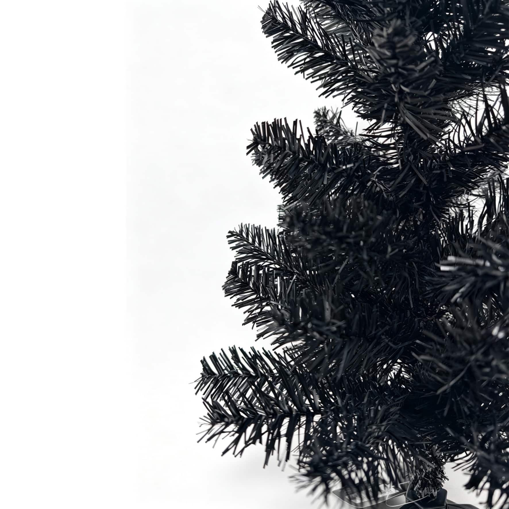 22" Black Tinsel Tree by Ashland®