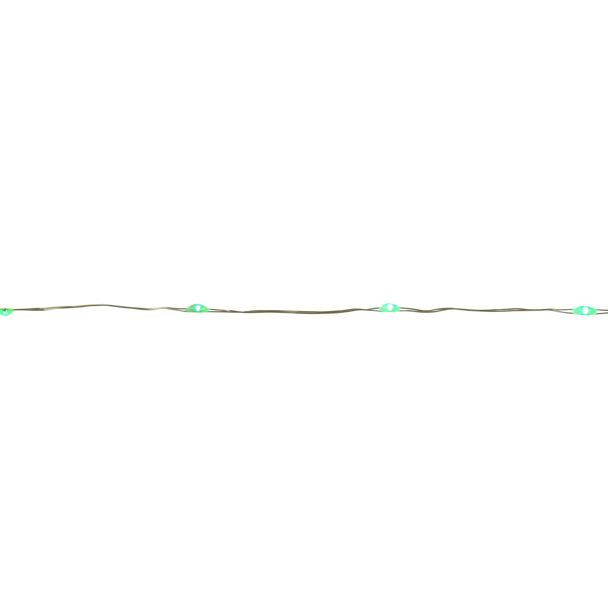 100ct Micro Fairy Christmas Lights - 16ft - Green LED - Copper Wire