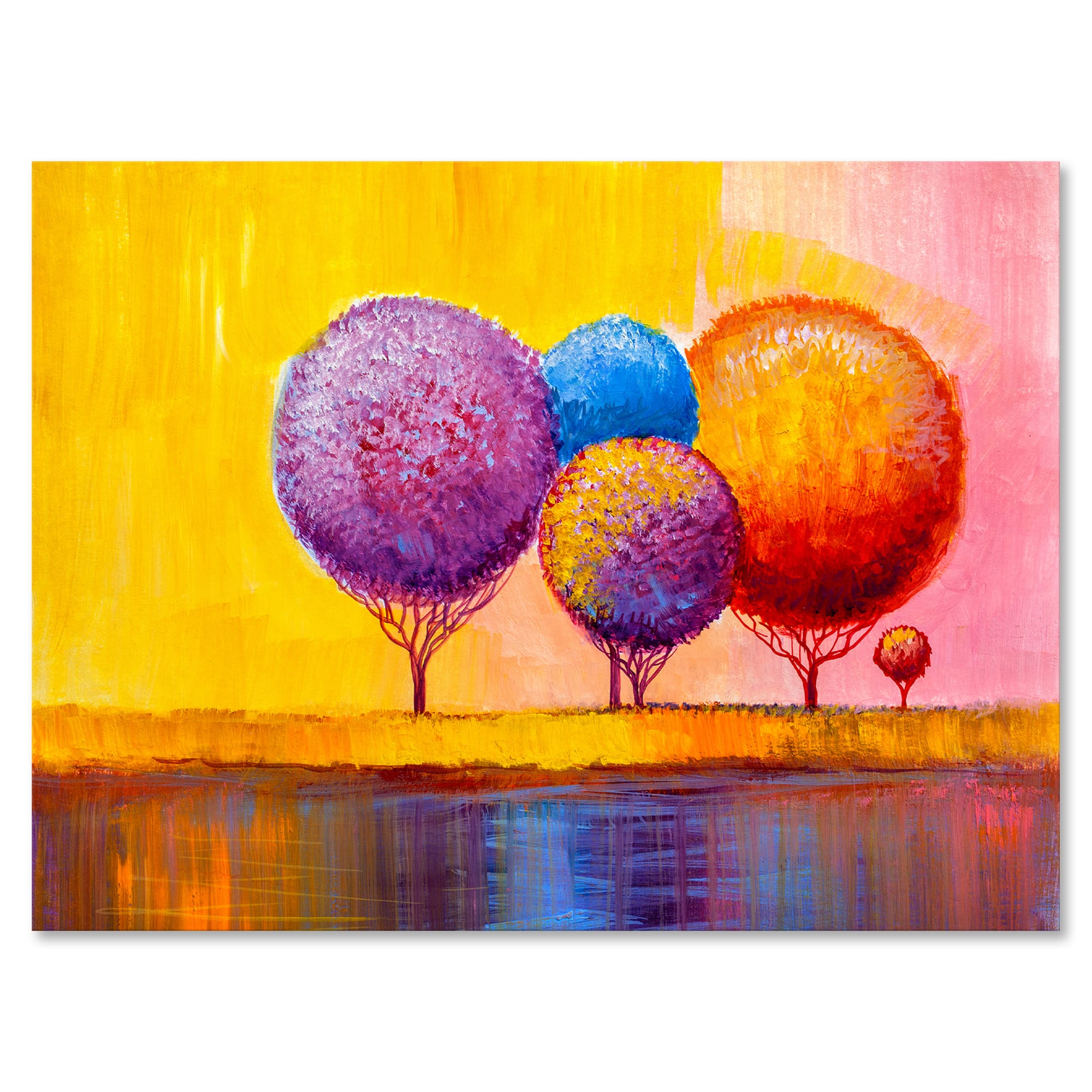 Designart - Autumn Fantasy Trees I