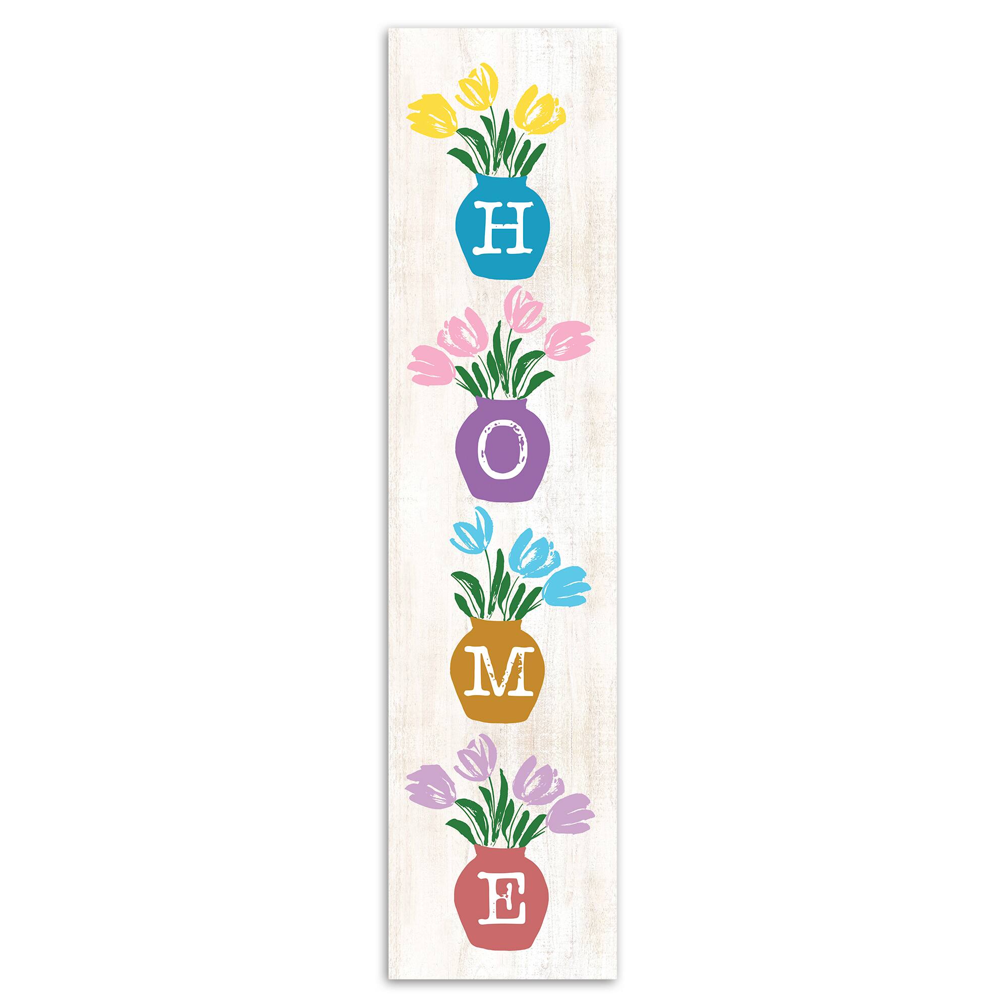 47" Home Florals Porch Leaner