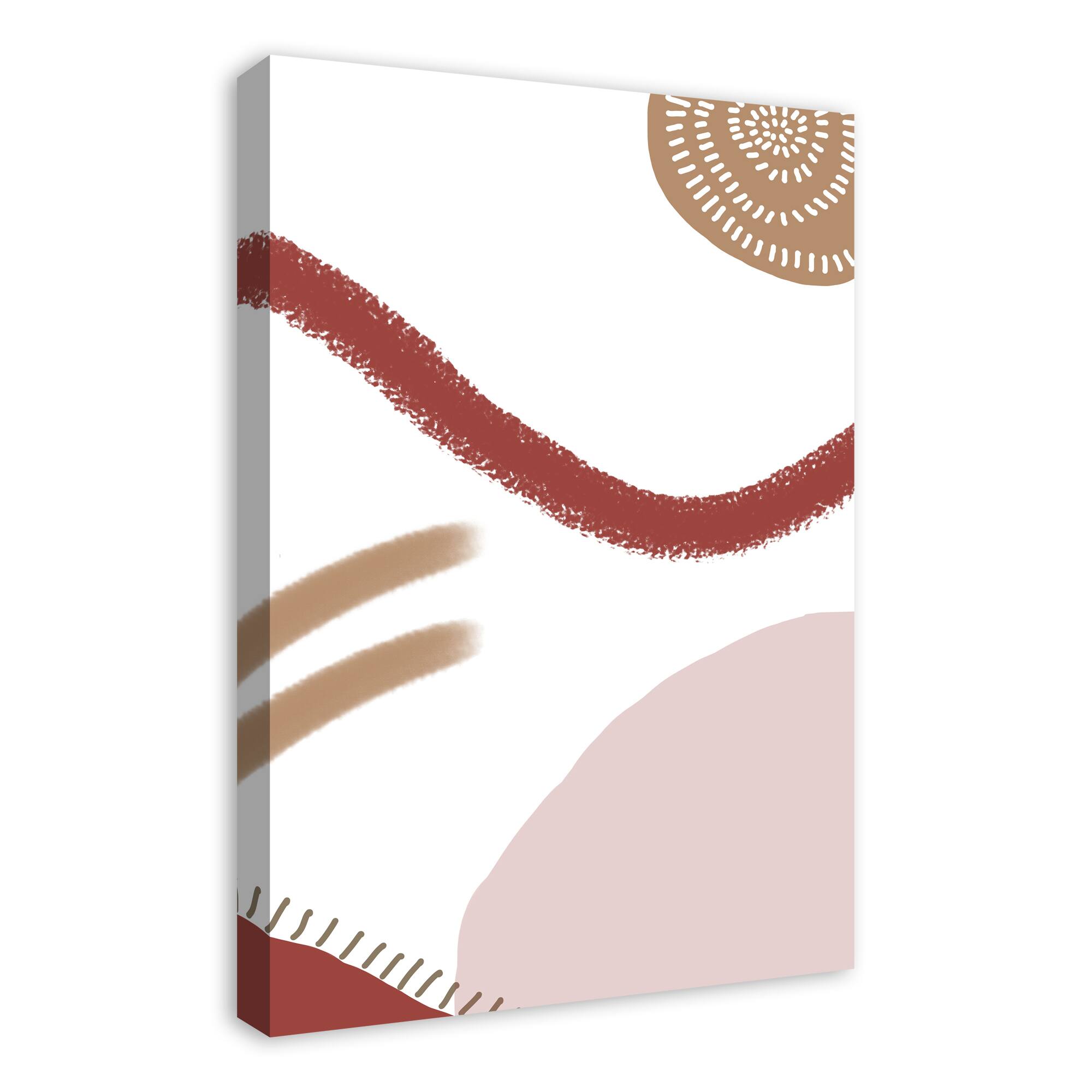 Circle Stroke 20" x 30" Canvas Wall Art