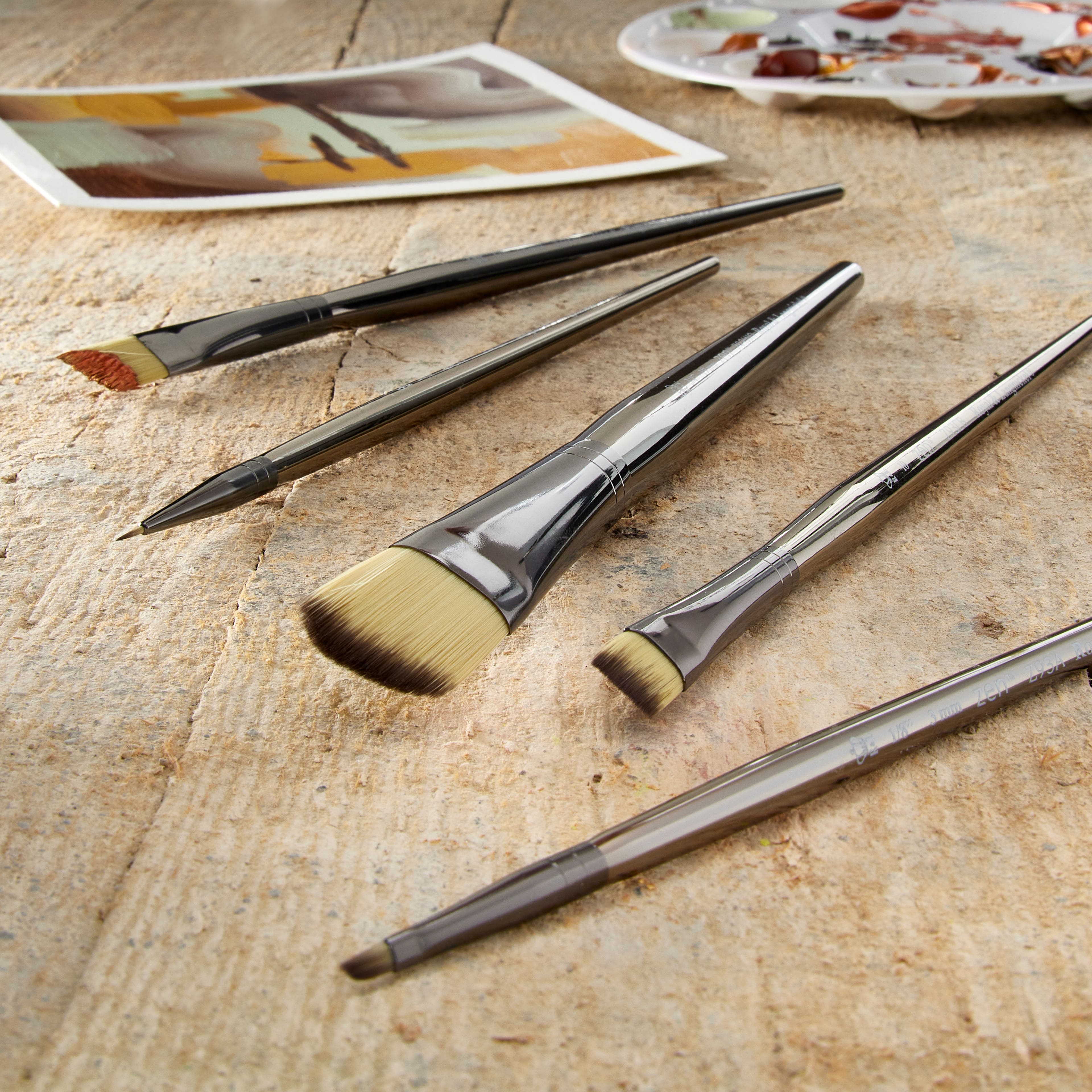 12 Packs: 5 ct. (60 total) Royal & Langnickel® Zen™ Series 93 Brush Set