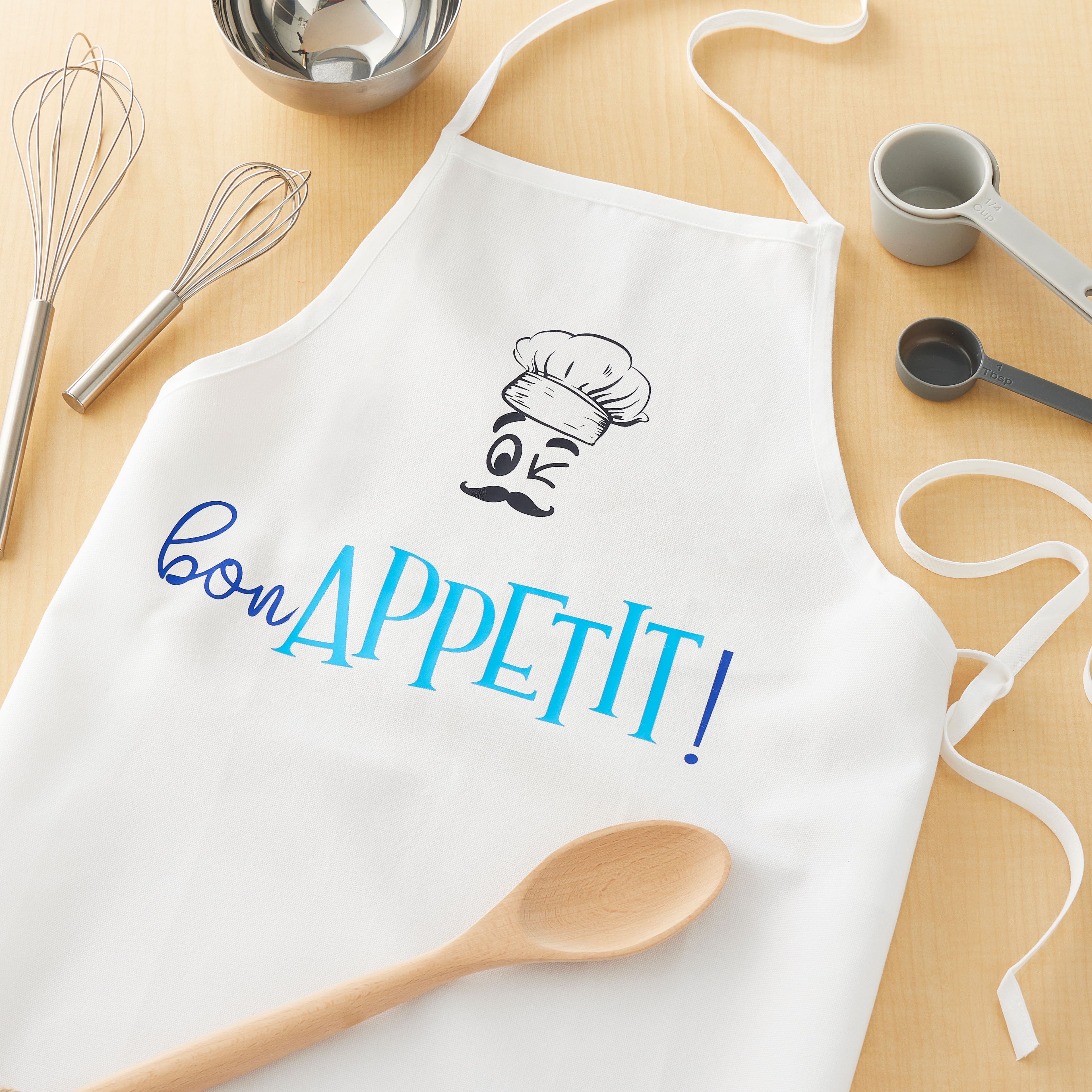 6 Packs: 3 ct. (18 total) Adult White Aprons by Make Market®