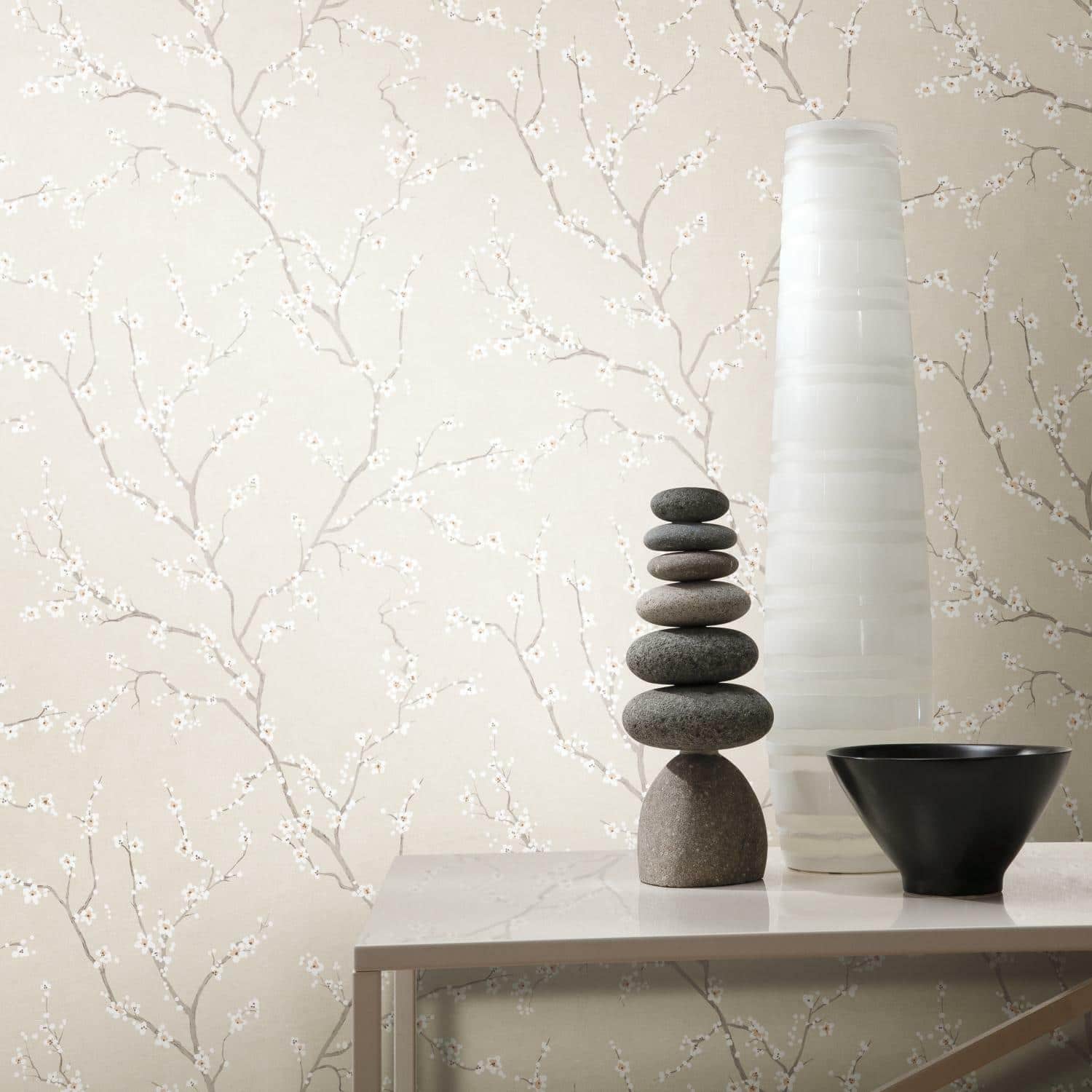 RoomMates Cherry Blossom Peel & Stick Wallpaper