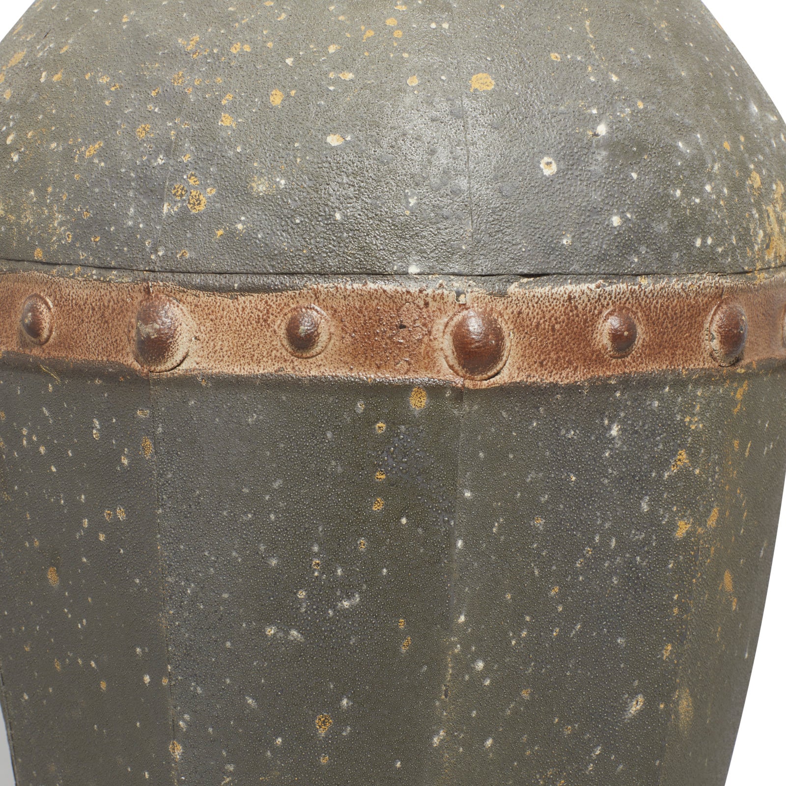 Brown Metal Rustic Vase Set