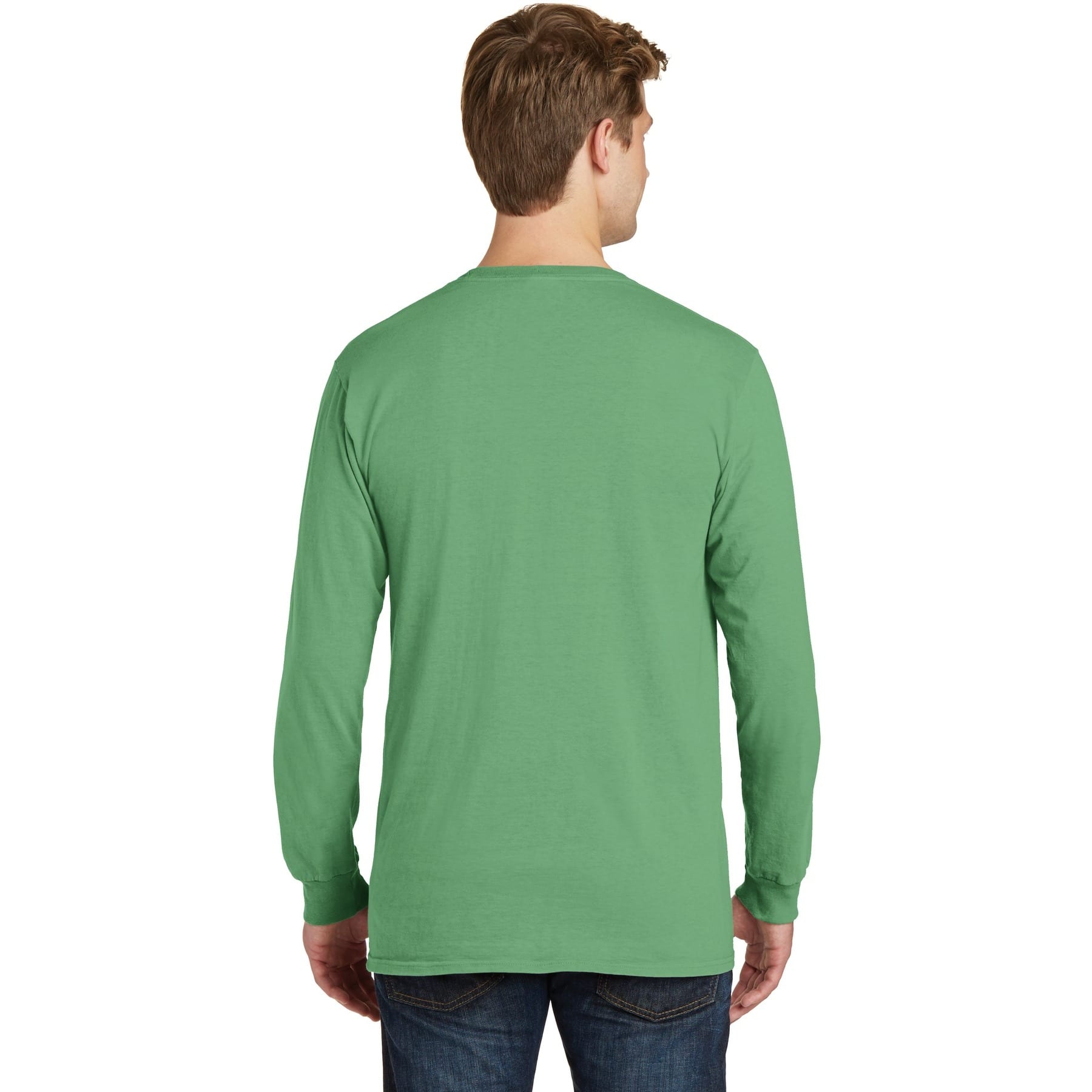 Port & Company® Beach Wash® Colors Garment-Dyed Long Sleeve Tee