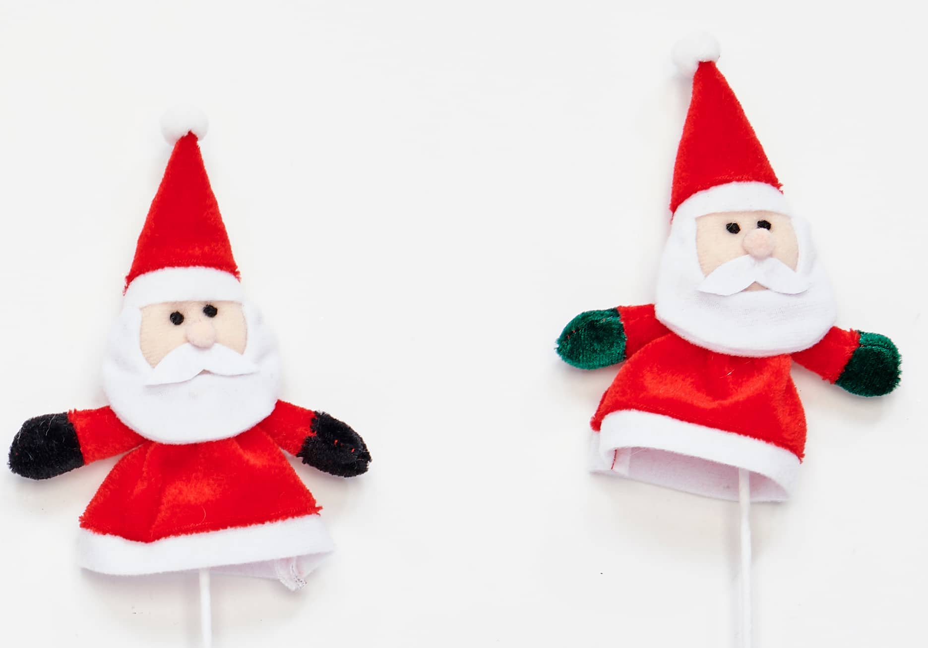 17" Christmas Santa Picks, 6ct.