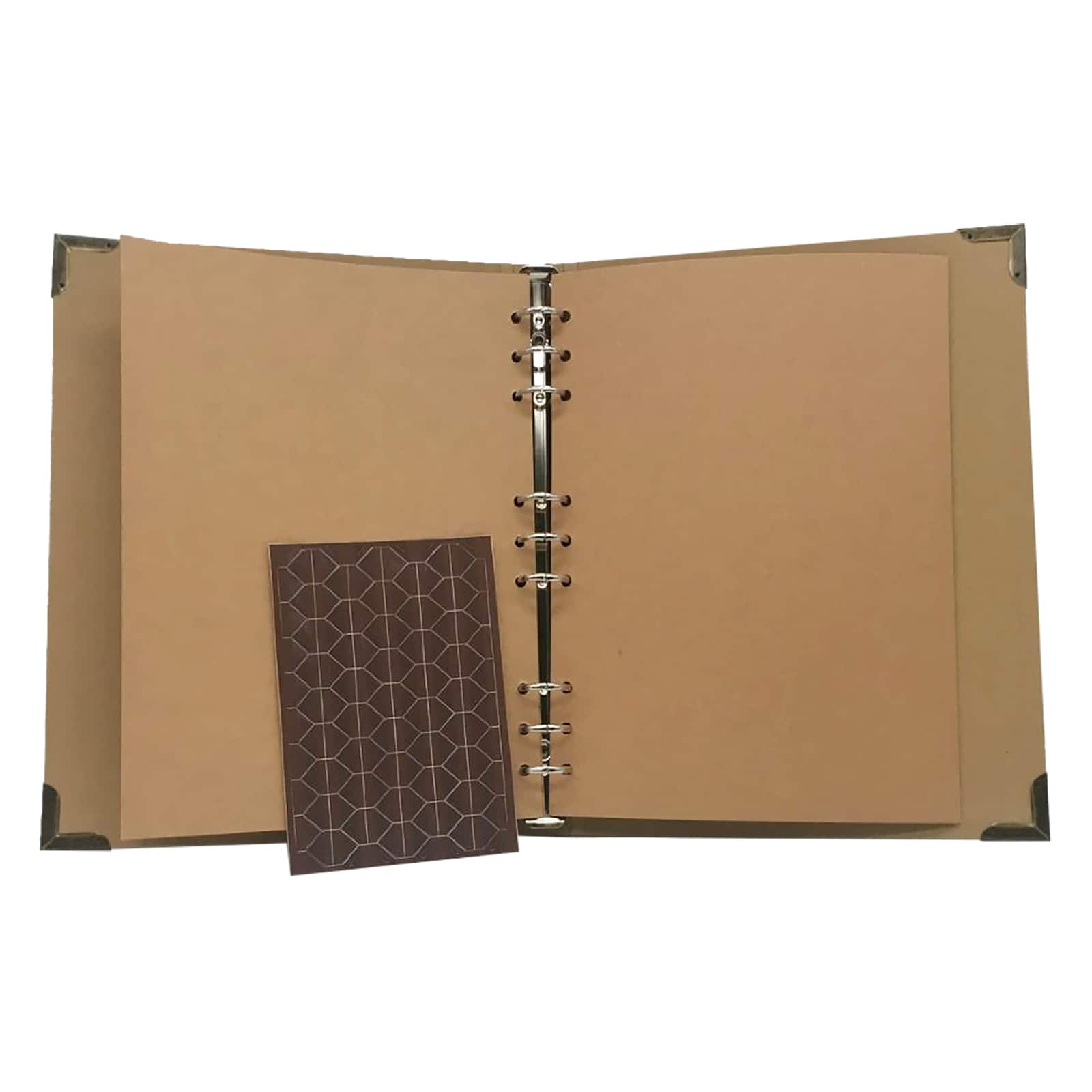 6 Pack: Kraft Journal Scrapbook Album by Recollections™