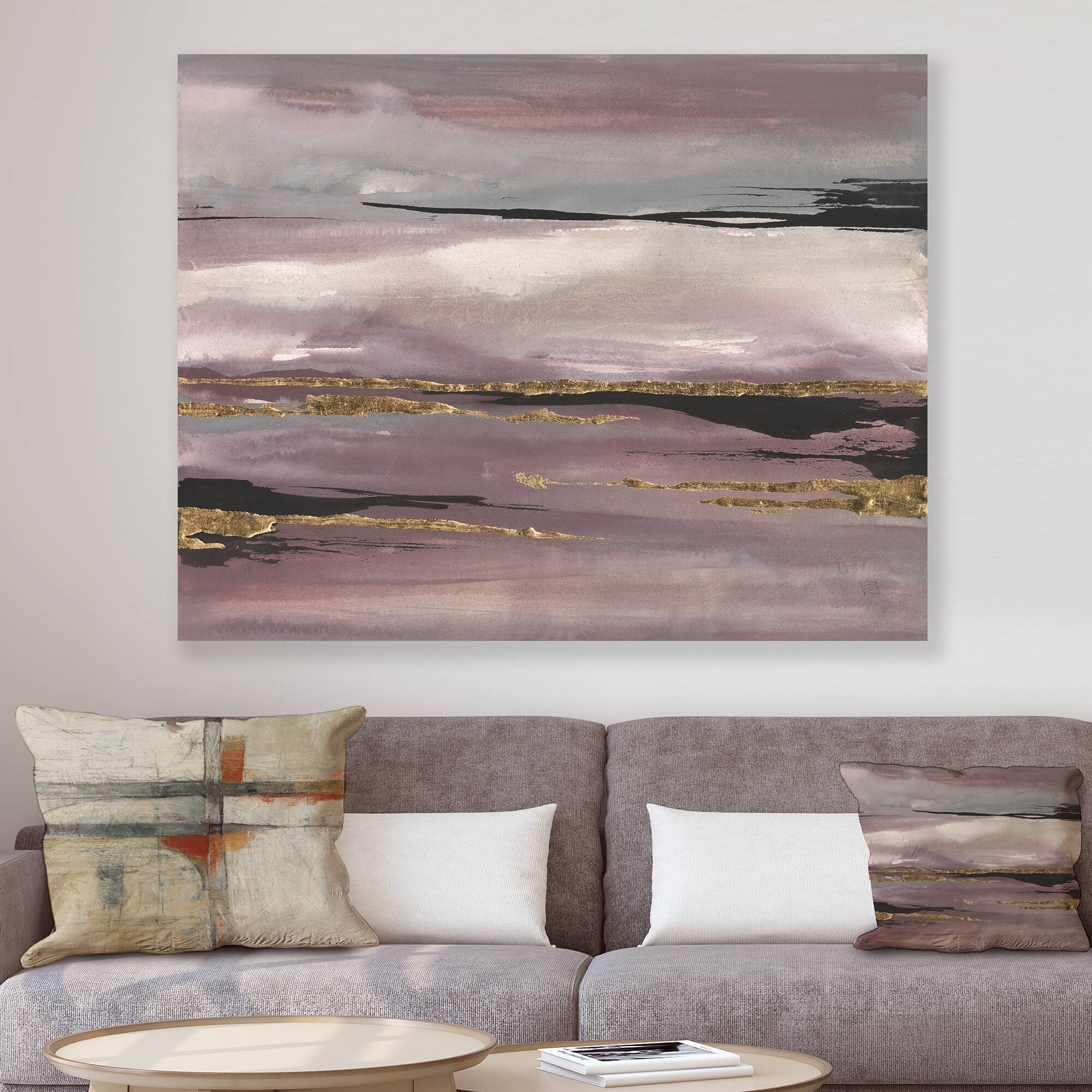 Designart - Purple Glam Storm III