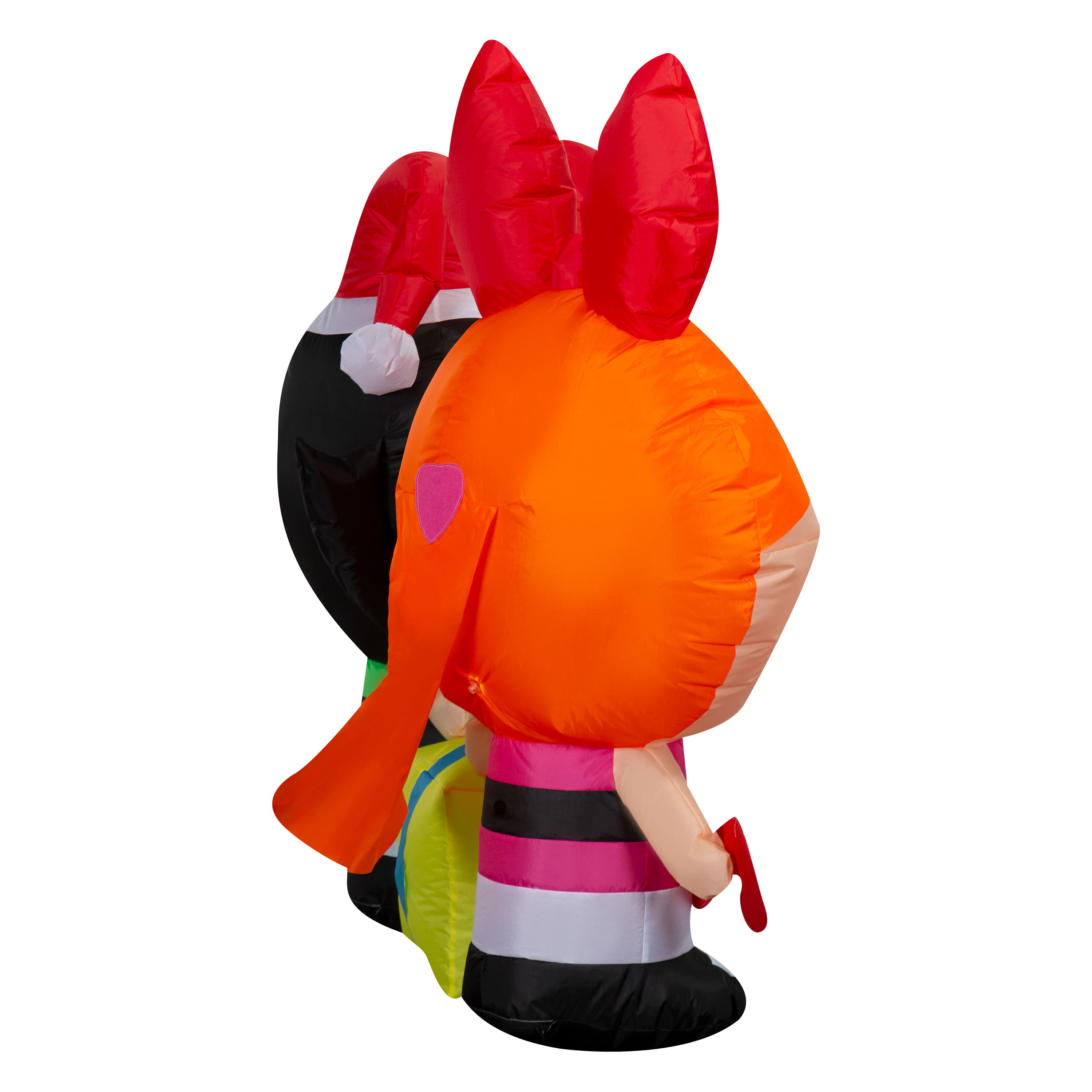 3.75ft. Airblown® Inflatable Warner Bros. Powerpuff Girls Scene with Lights Christmas Décor