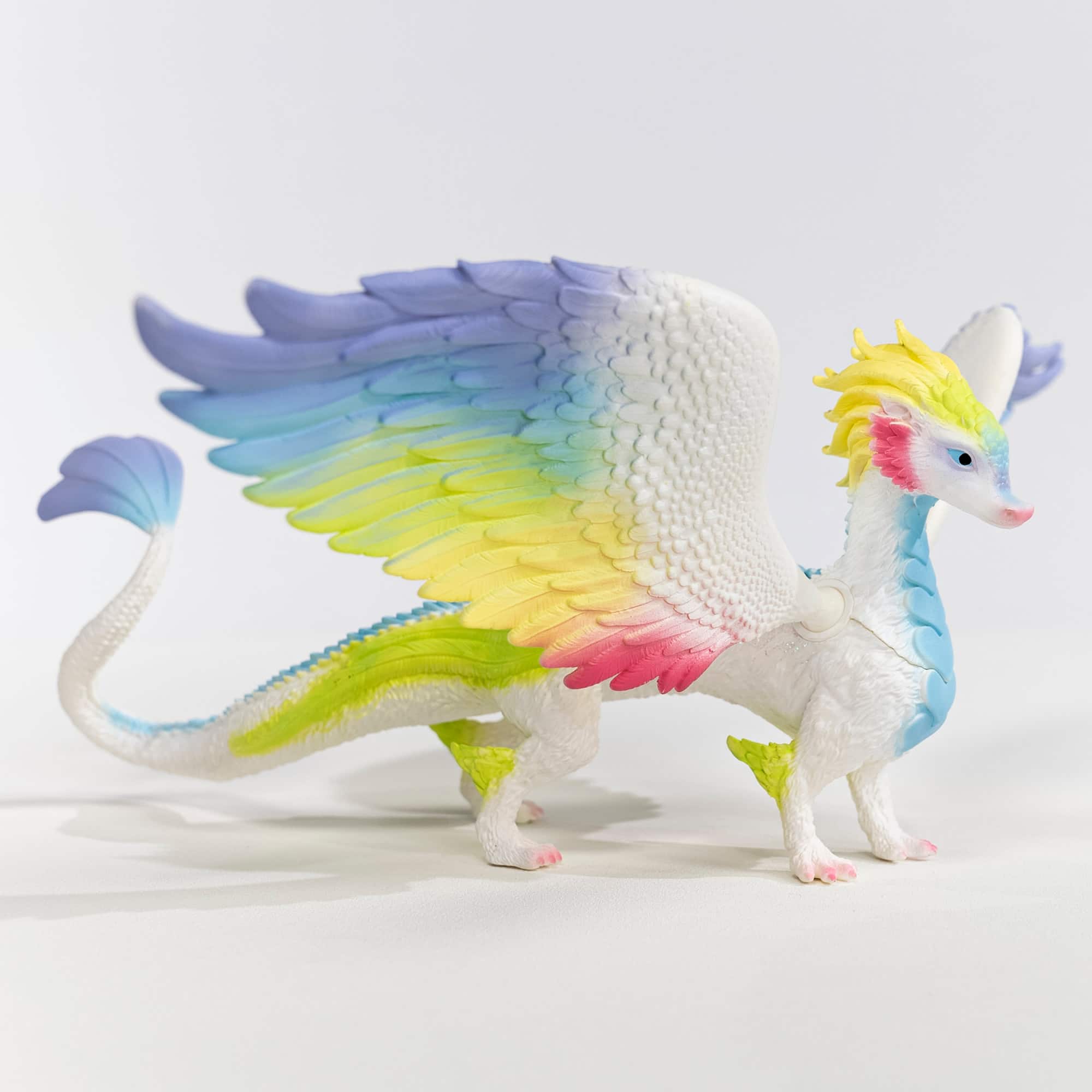 schleich® Bayala® Rainbow Dragon Collectible Figurine with 13" Wingspan