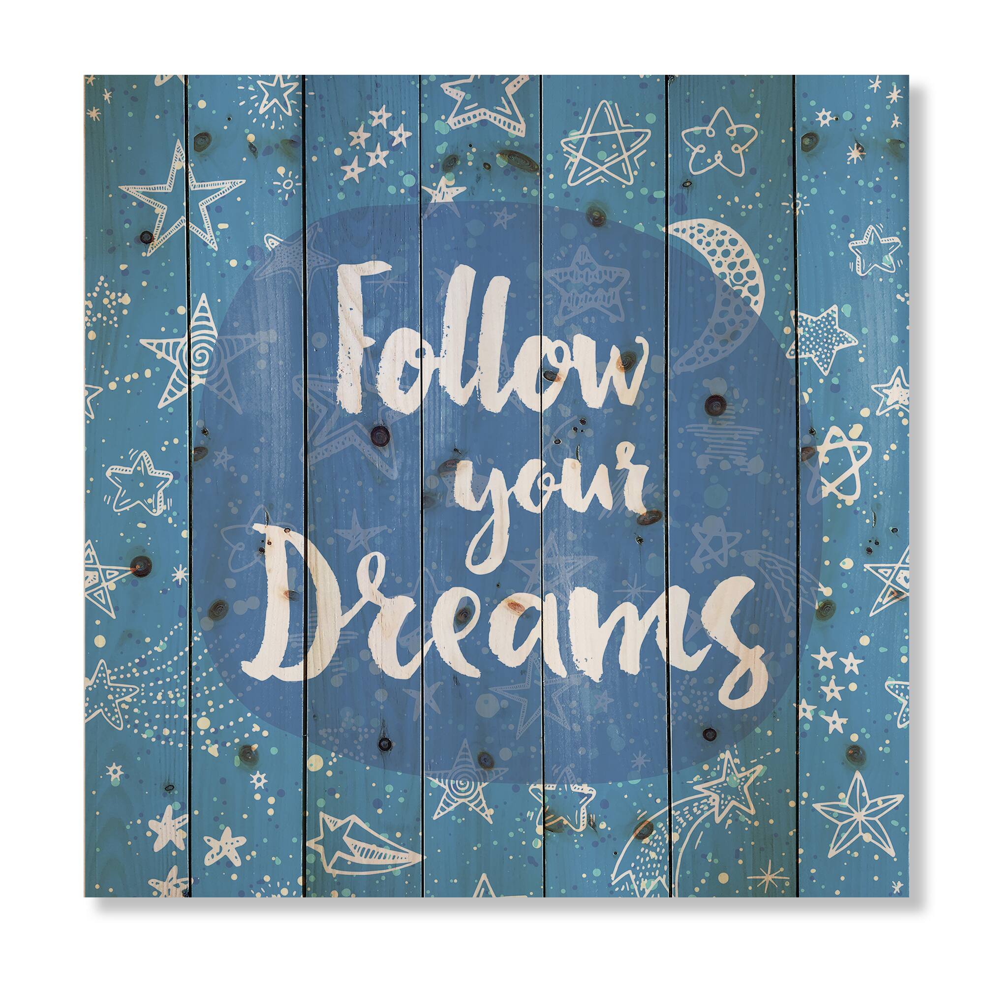 Designart - Follow Your Dreams II