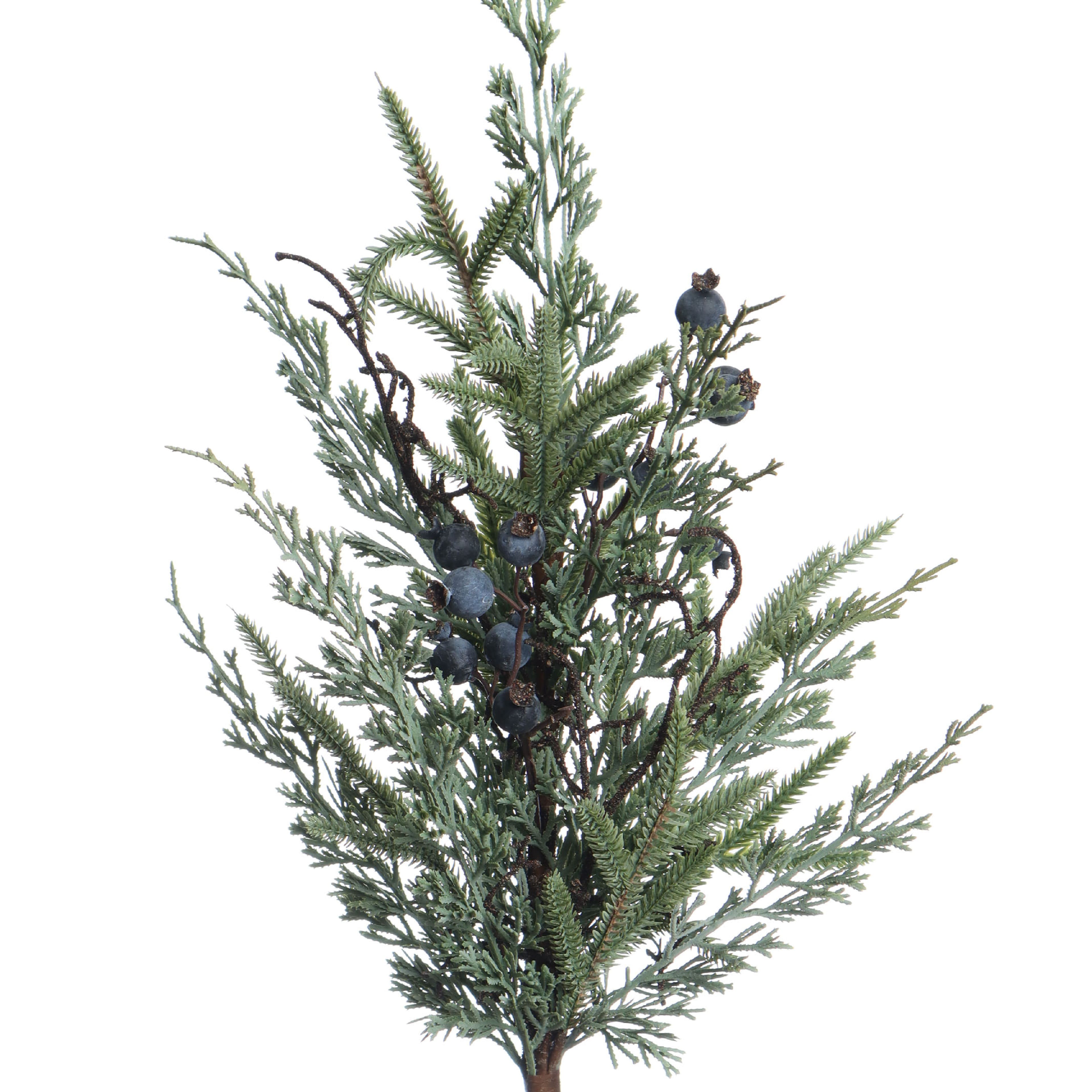 28" Norfolk Cedar & Blue Berry Mix Real Touch Stem by Ashland®