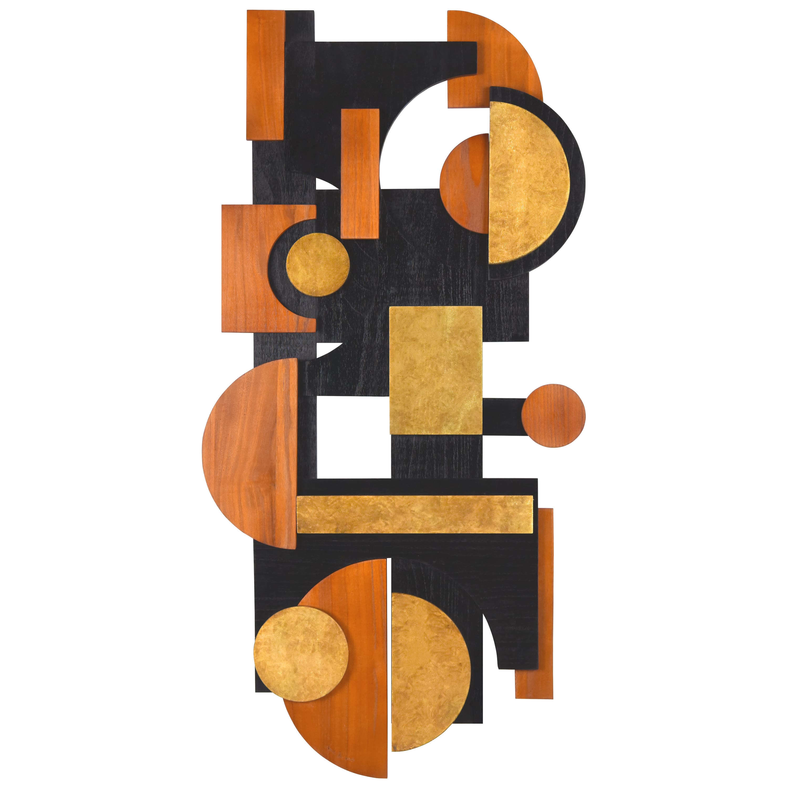 Empire Art Direct 48" x 24" Amber Embraces I Hand Made Dimensional Abstracts Wall Art