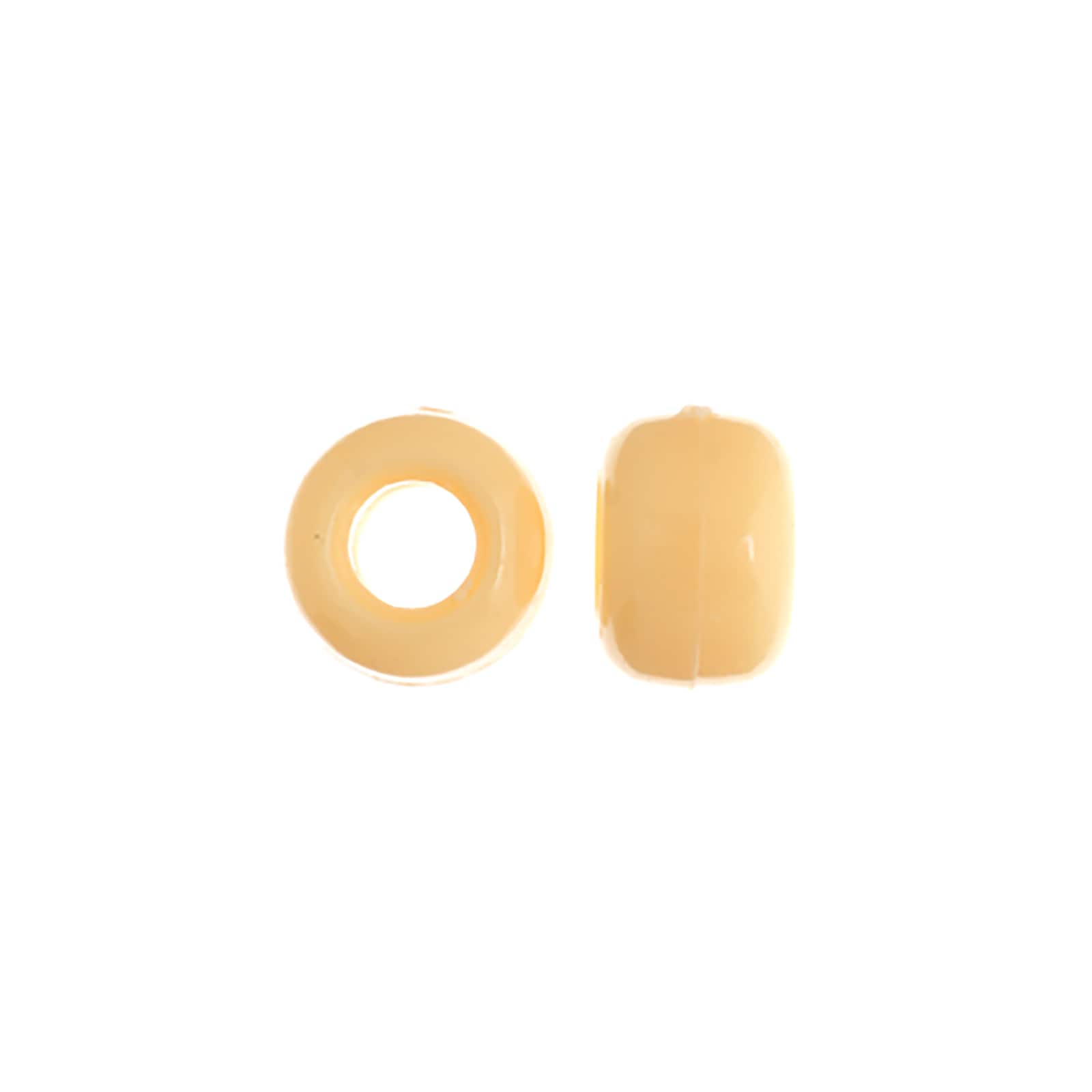 John Bead 9mm Opaque Plastic Pony Beads, 1,000ct.