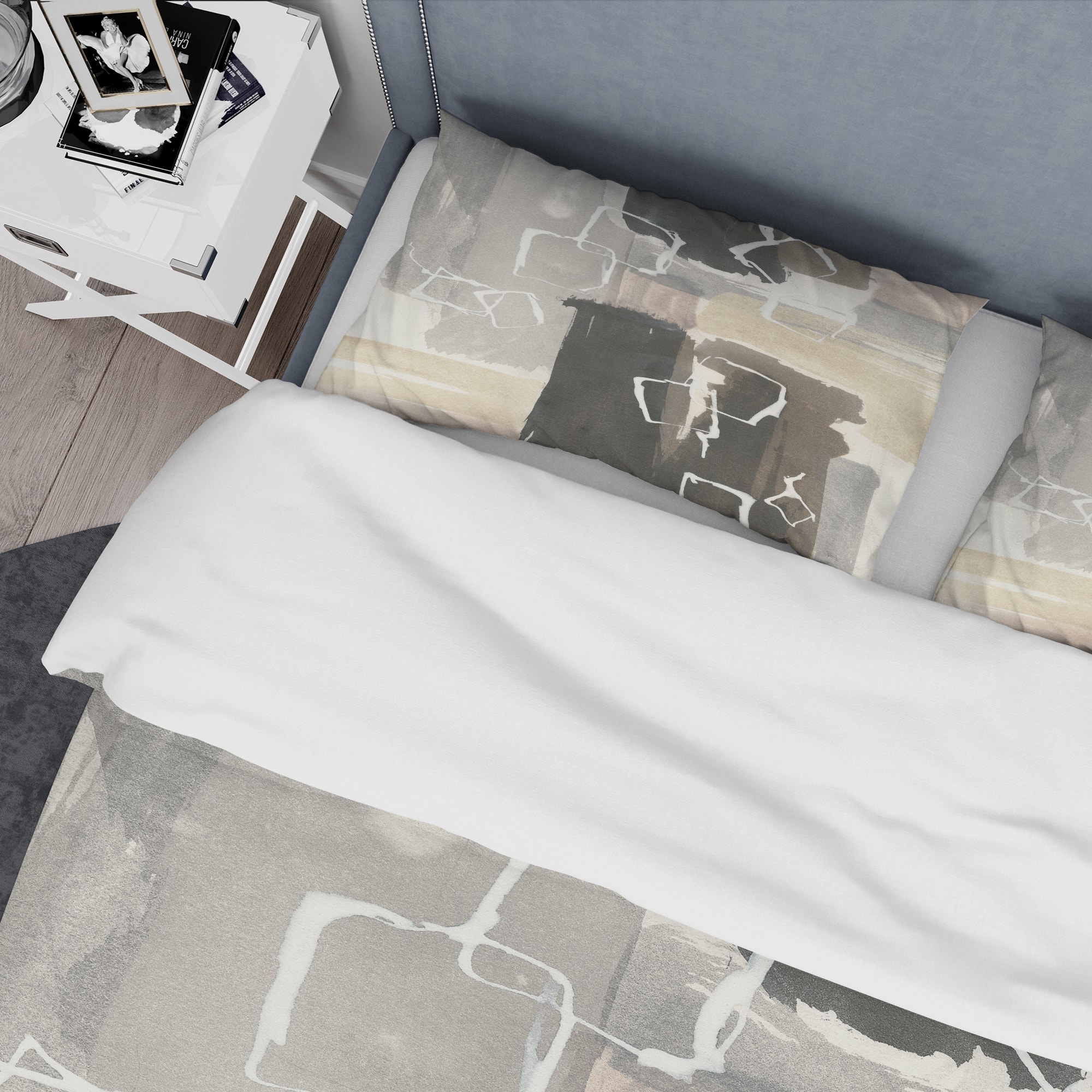 Designart 'Glam Dancing shape I' Glam Bedding Set