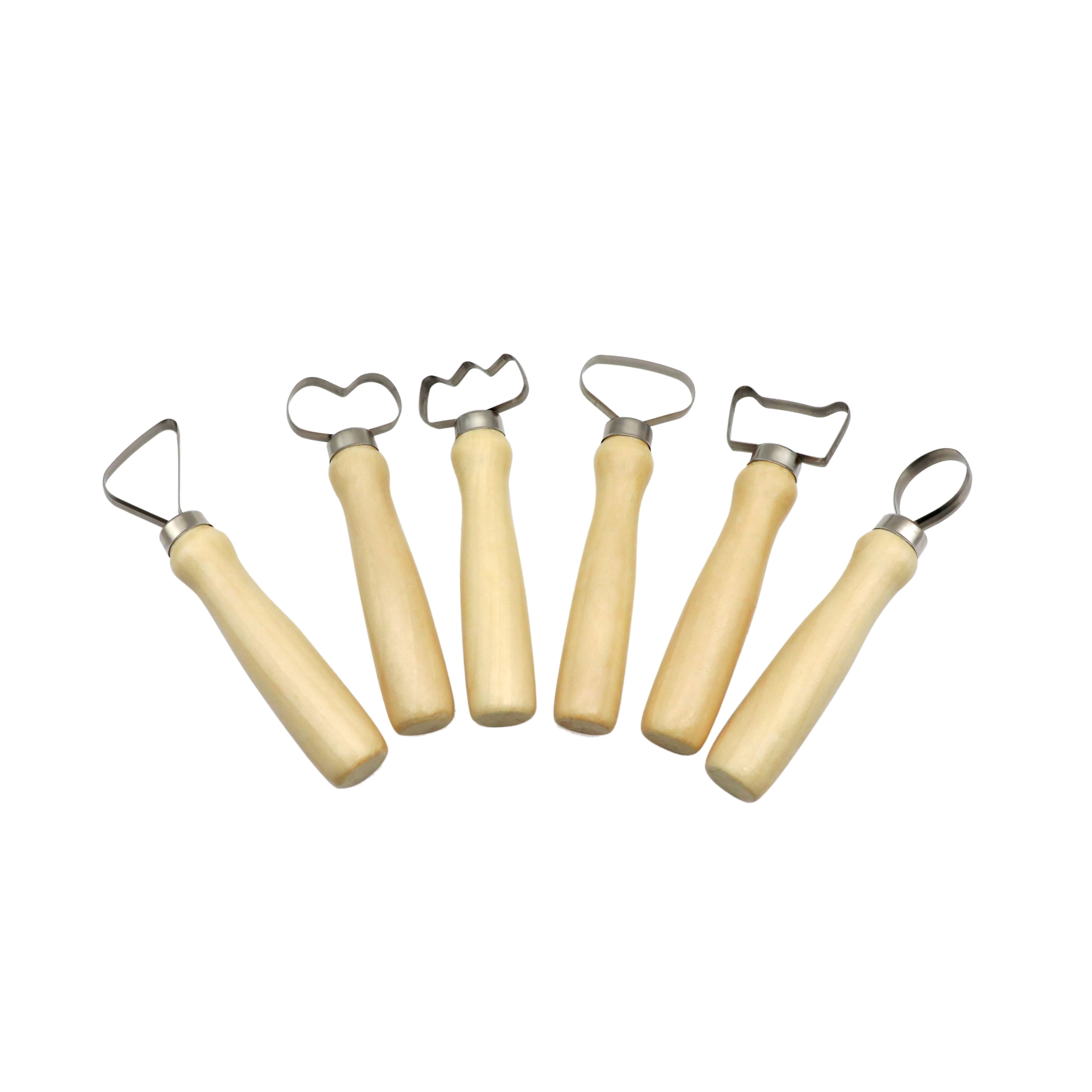 6-Piece Jumbo Clay Carving Tool Set by Craft Smart®
