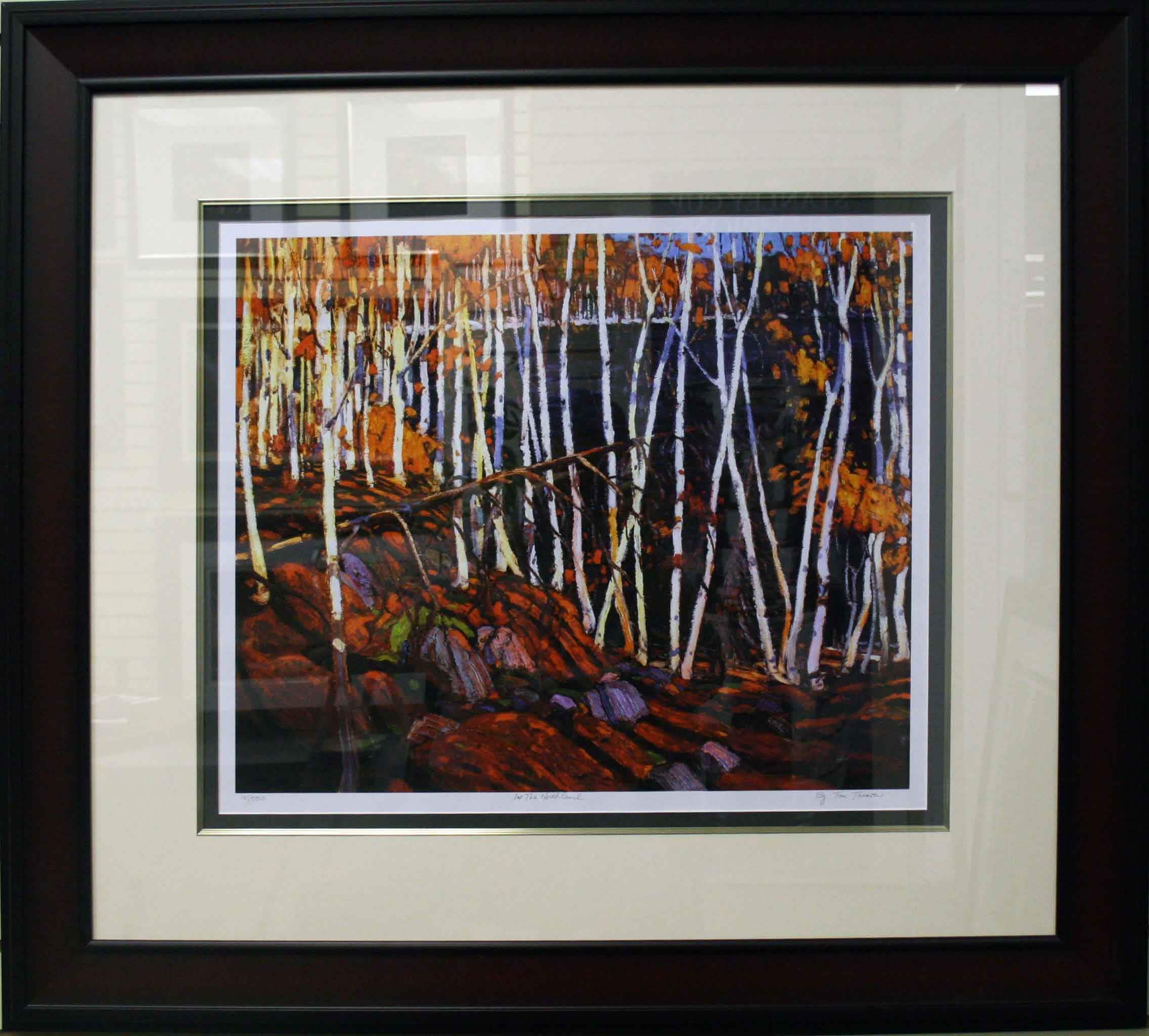 In The Northland Framed By Tom Thomson 34.5" x 30.5"