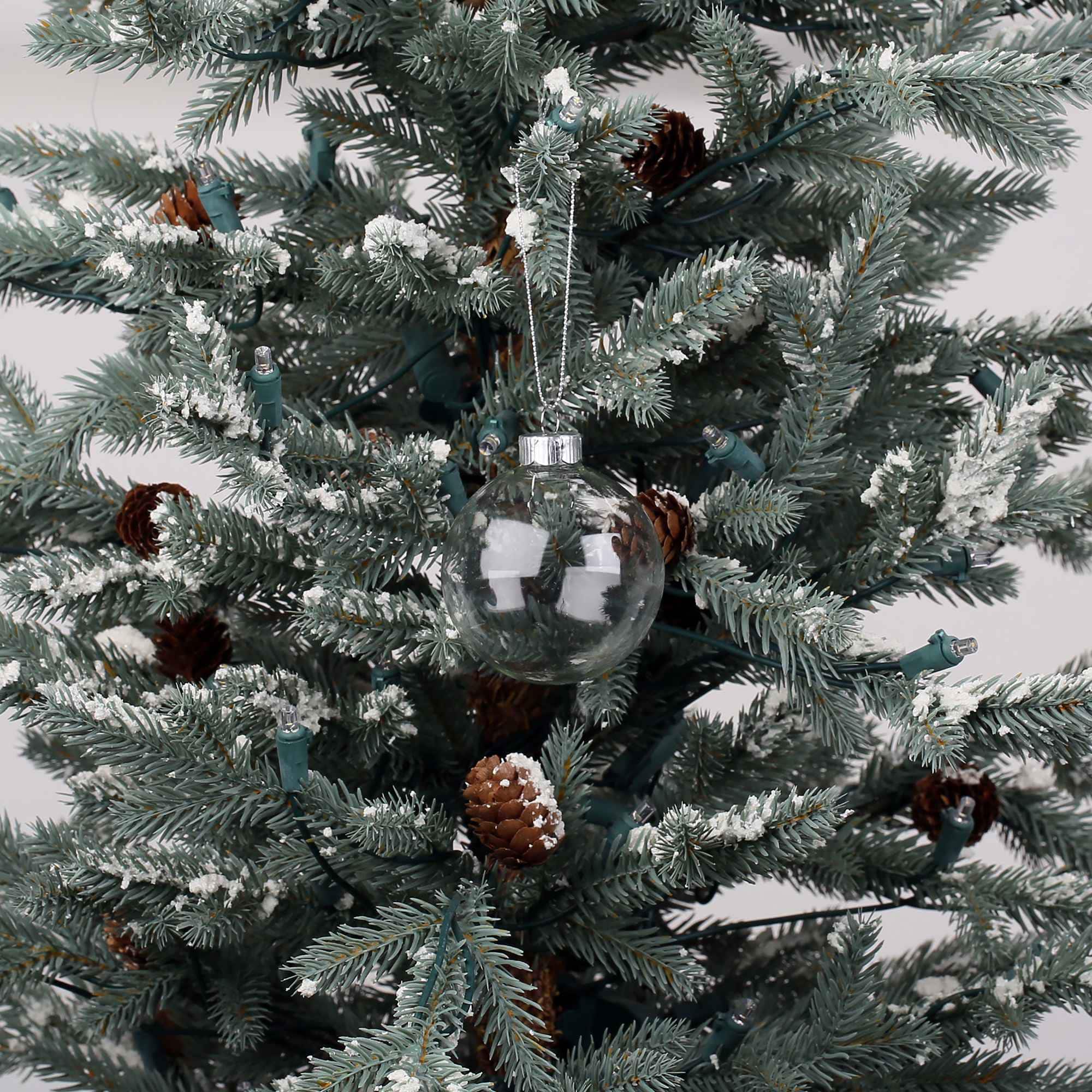 8 Pack 2.75" DIY Glass Ball Ornaments by Make Market®