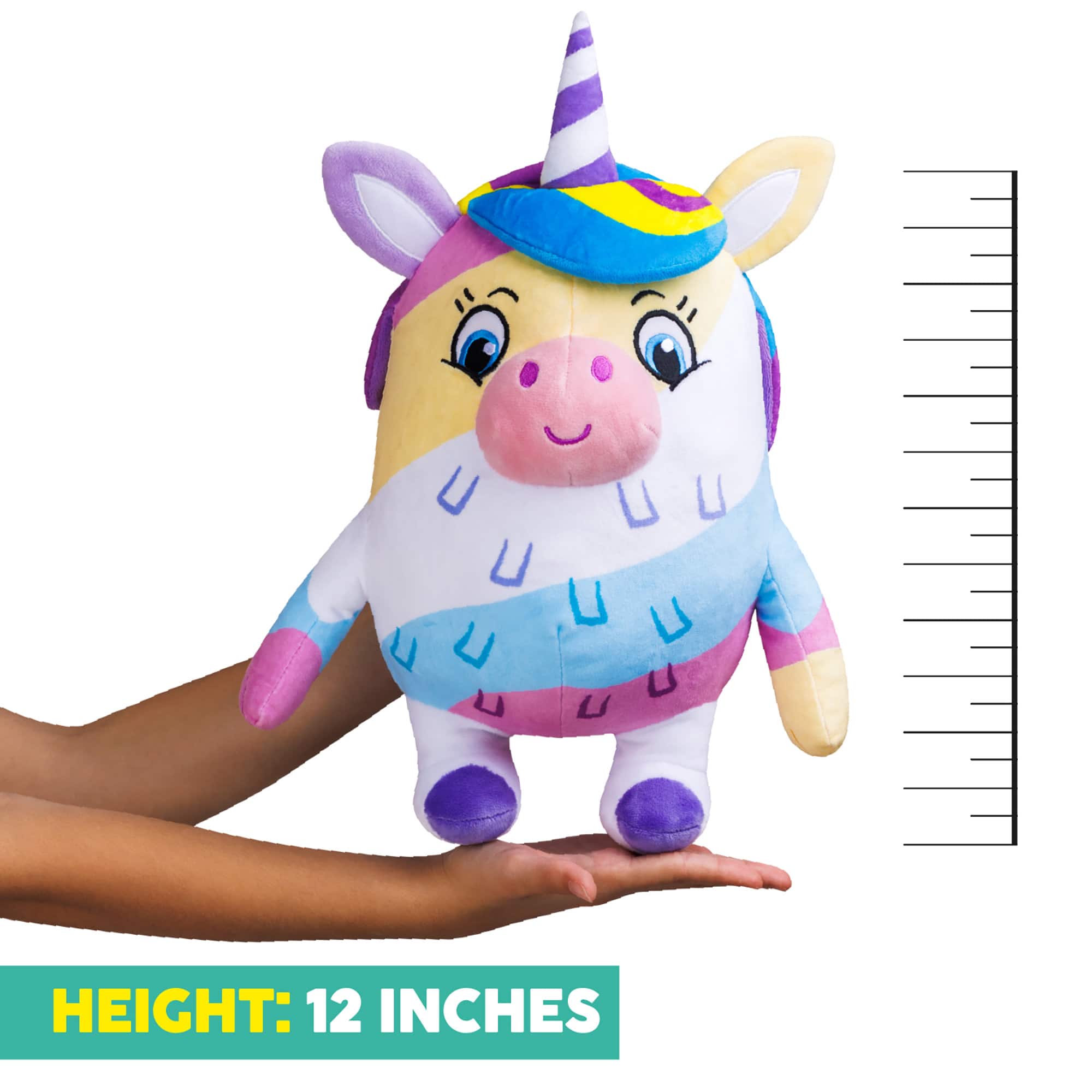 Piñata Smashlings 12" Luna The Unicorn Series 1 Huggable Plush