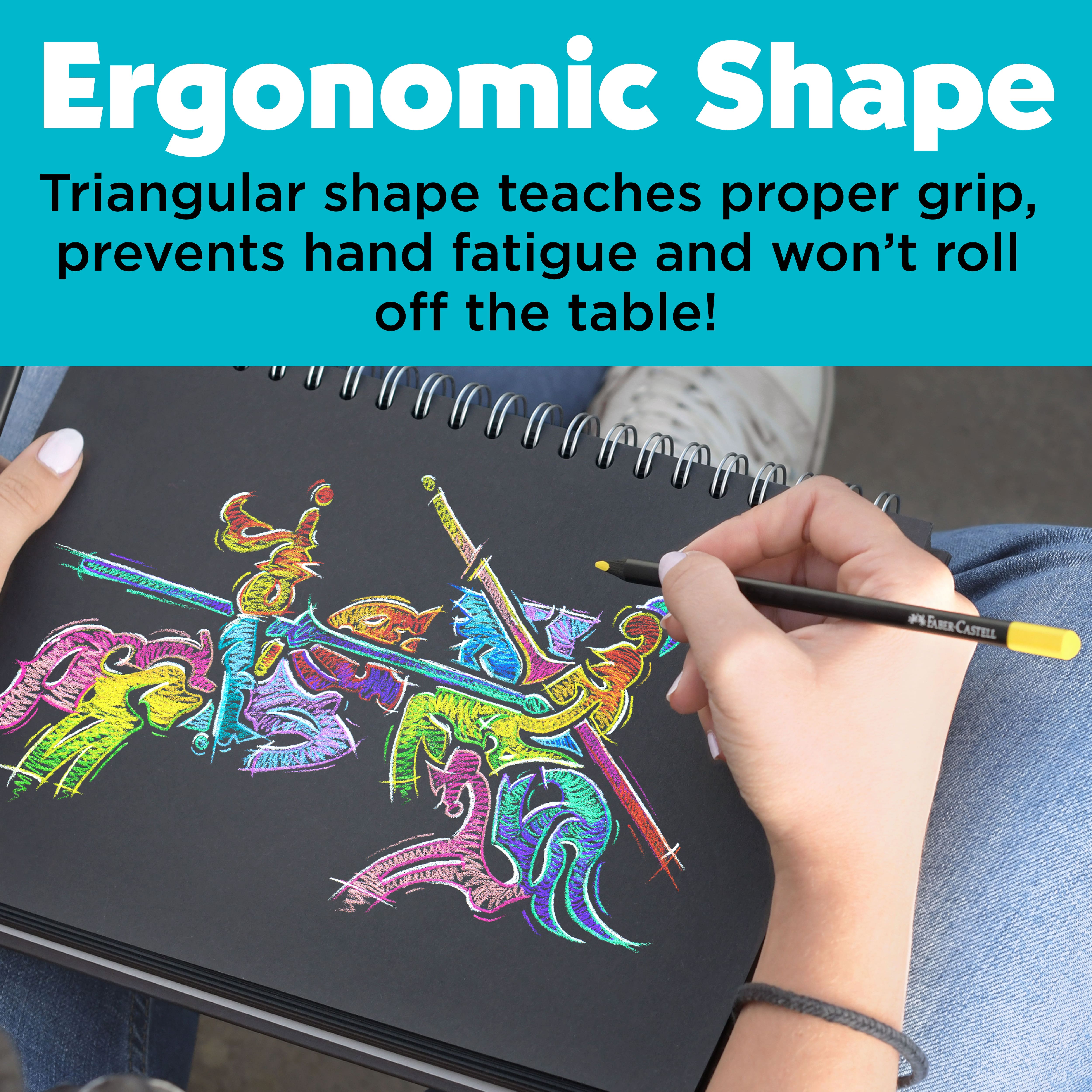 Faber-Castell® 100 Color Black Edition Colored Pencil Tin Set