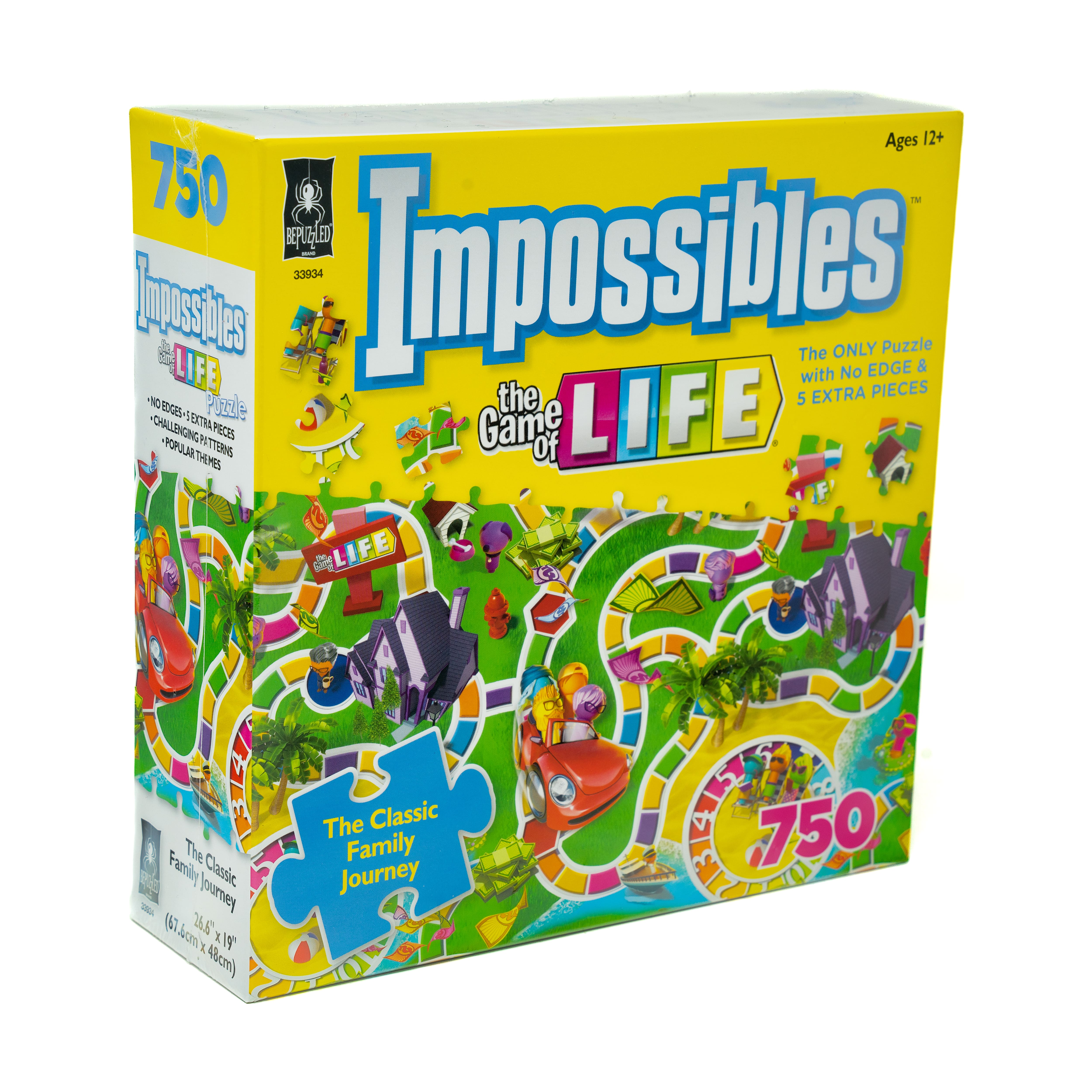 Impossibles Puzzle - Hasbro The Game of Life: 750 Pcs