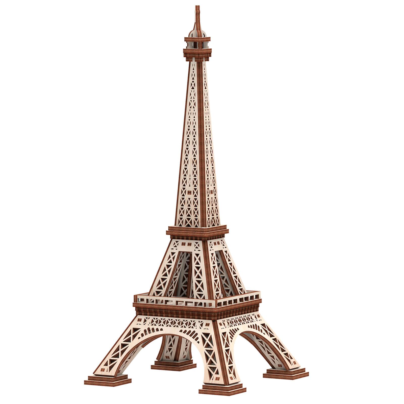 Mr. Playwood Eiffel Tower 3D Wooden STEM Building Kit