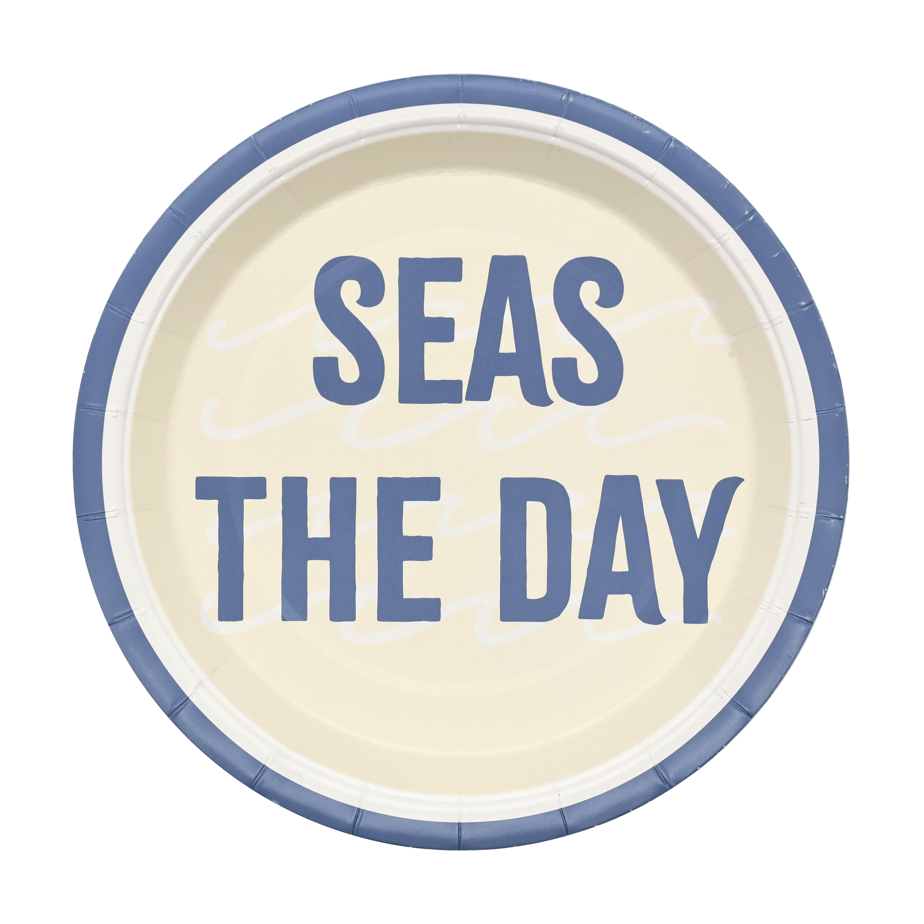 7" Modern Coast Seas the Day Snack Plates, 10ct. by Celebrate It™