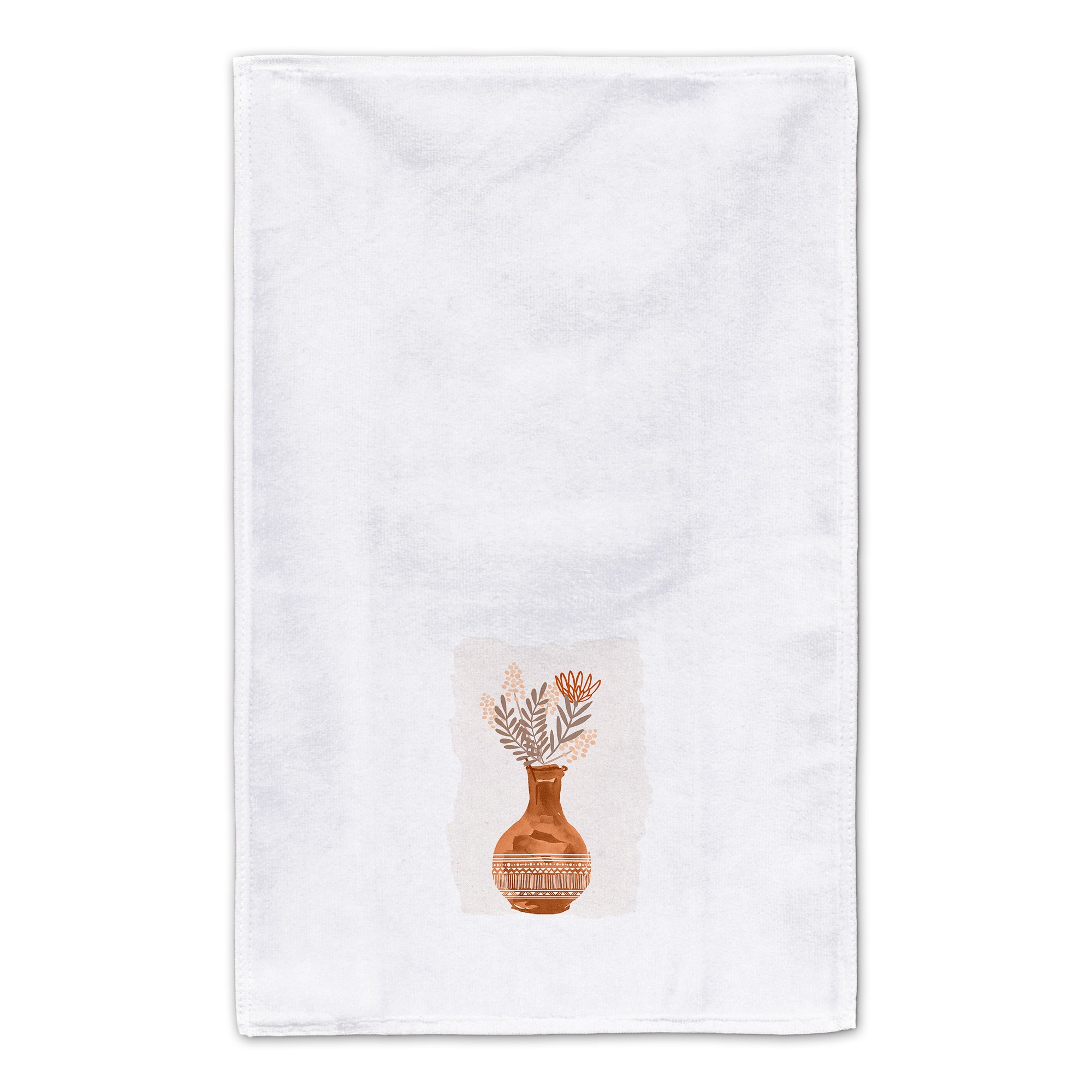 Terracotta Vase 16" x 25" Tea Towel Set of 2