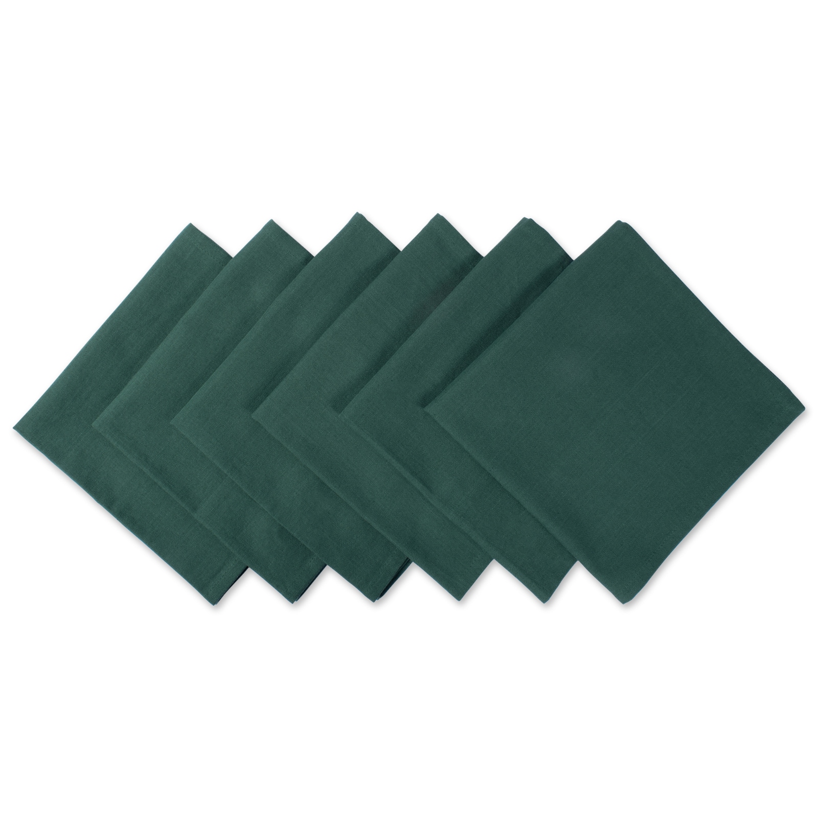 DII® Oversized Napkin, 6ct. in Dark Green | 20" x 20" | Michaels®