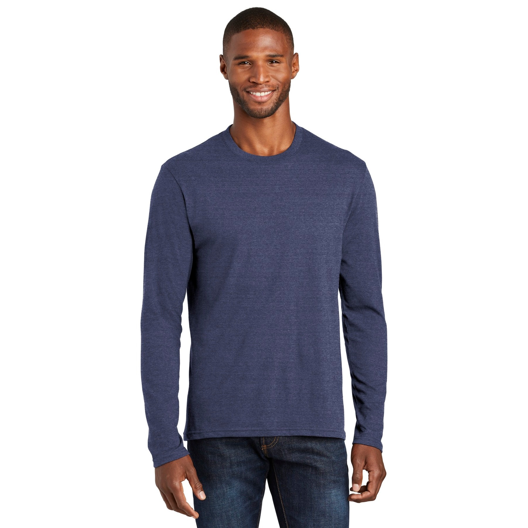 Port & Company® Fan Favorite™ Long Sleeve Blend T-Shirt