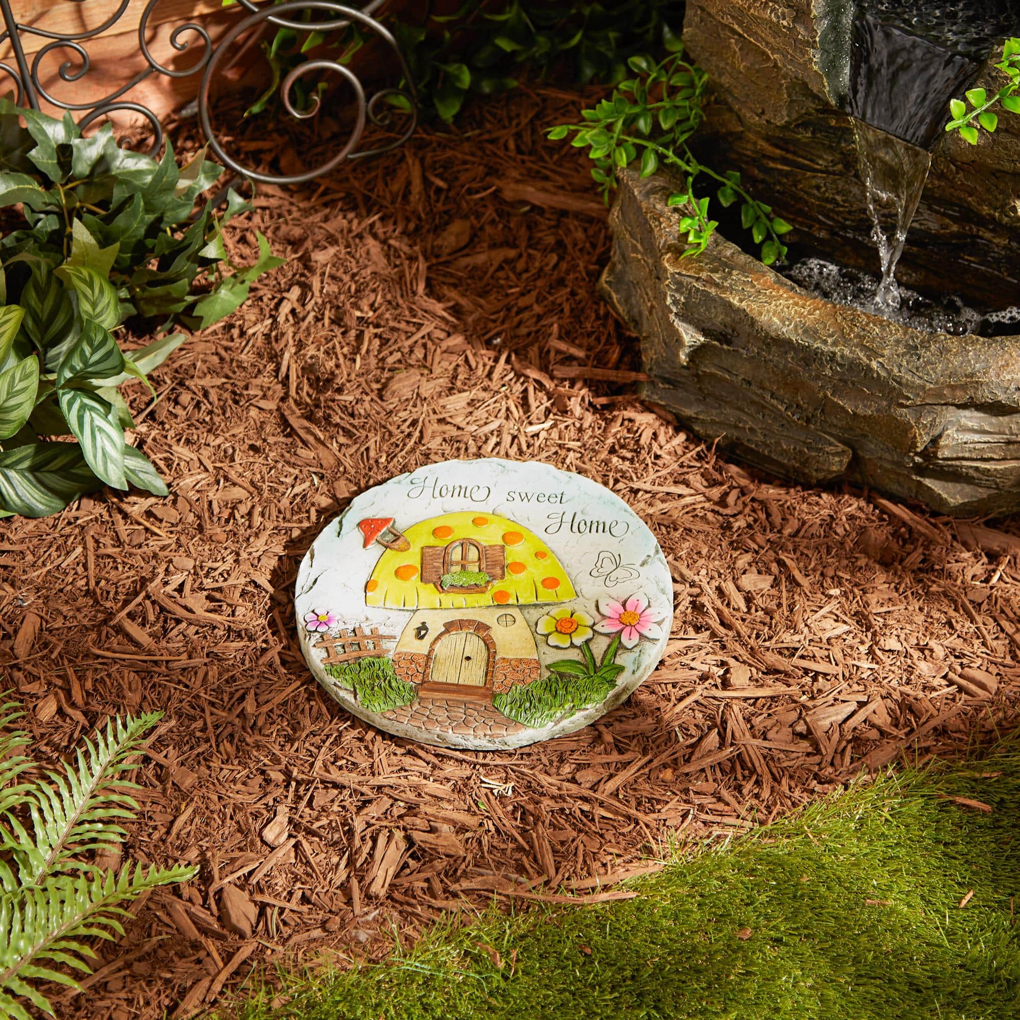 9.75" Home Sweet Home Stepping Stone