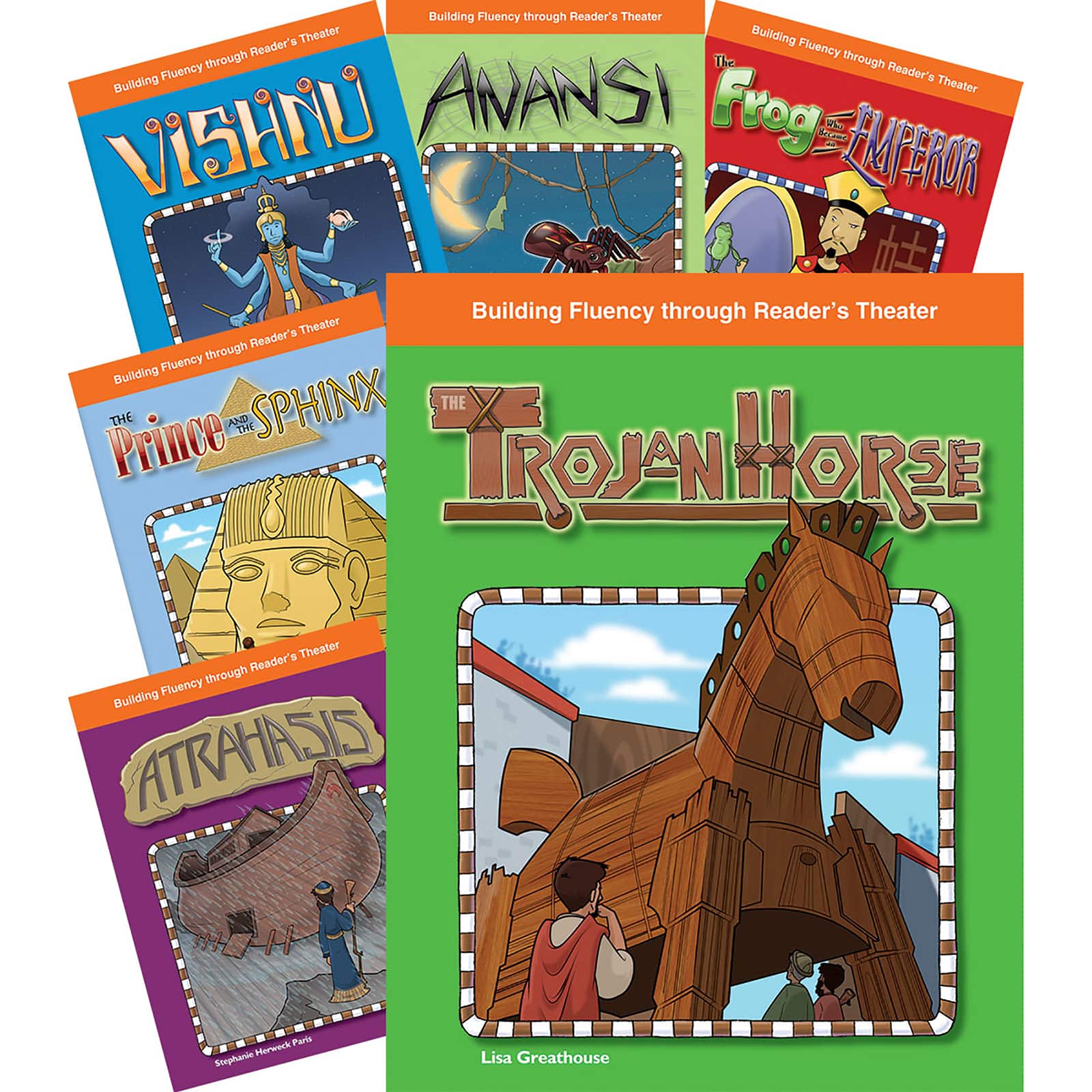 Shell Education Reader's Theater World Myths Book Set