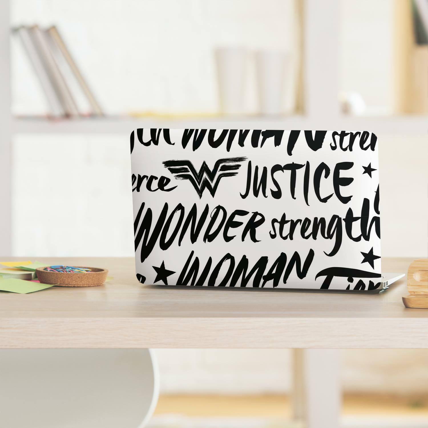 RoomMates Wonder Woman Script Peel & Stick Wallpaper