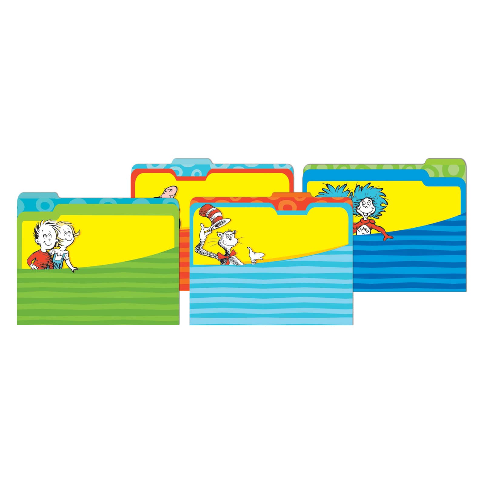 Eureka® Dr. Seuss™ Classic File Folders, 6 Packs of 4