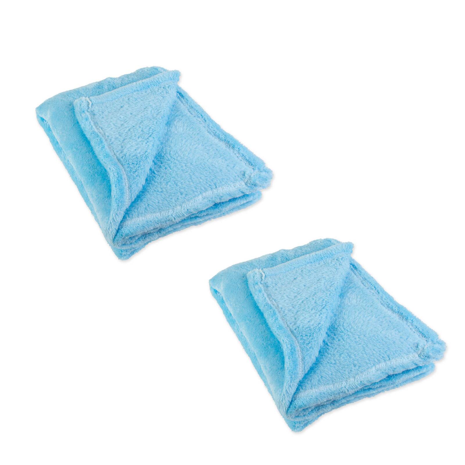 DII® Fuzzy Fleece Throw 2 Pack