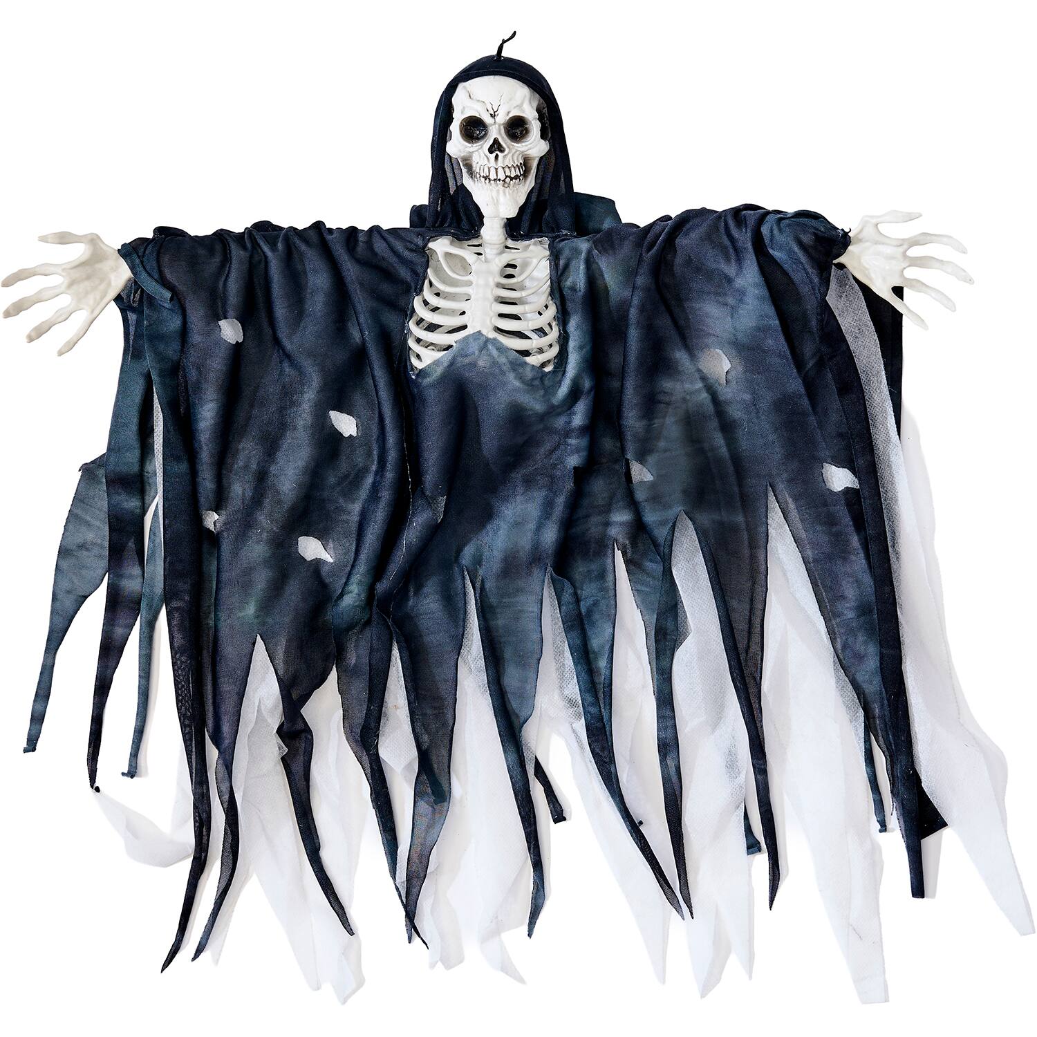 Worth Imports 22'' Small Hanging Halloween Skeleton Reaper with Ribs, 3ct.