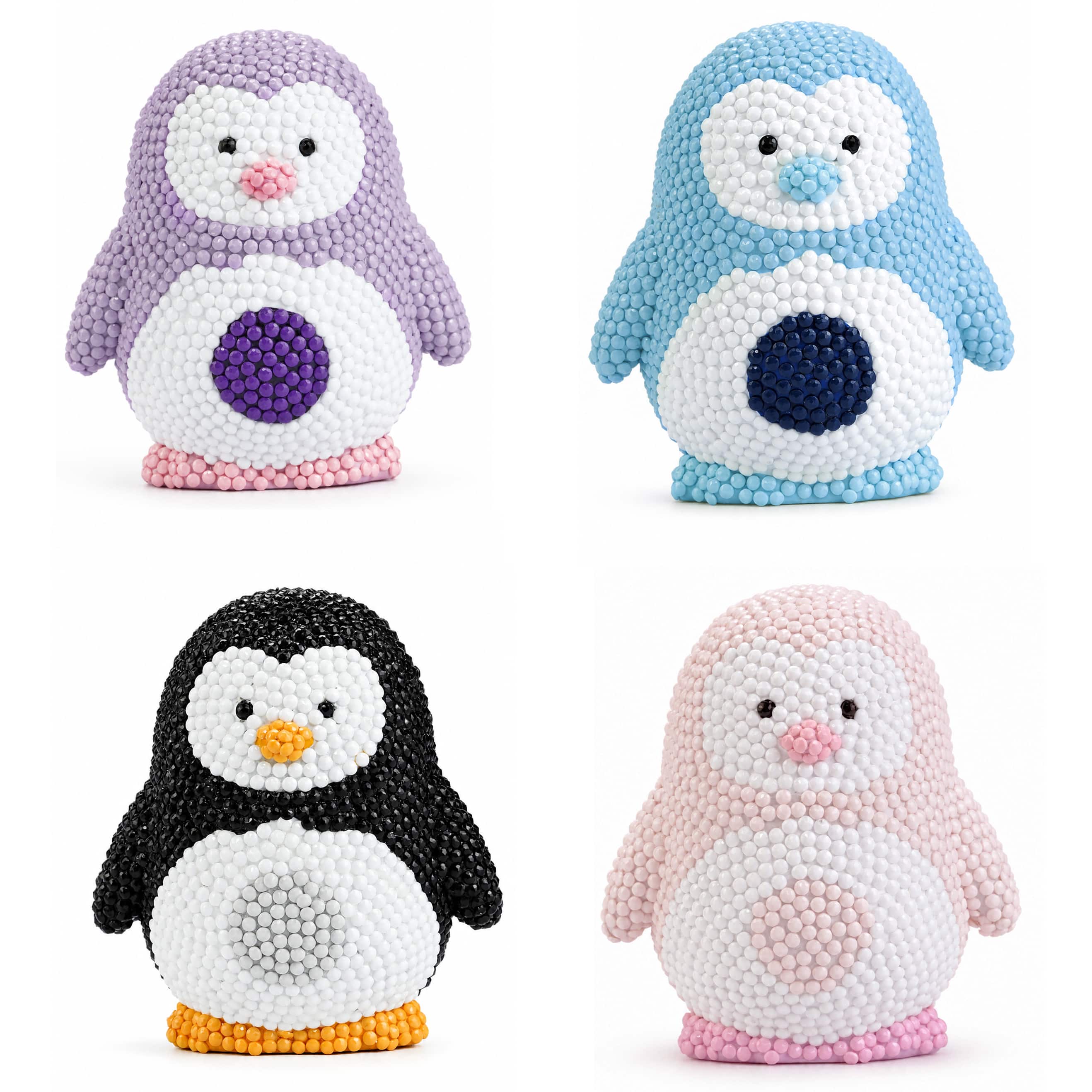 3.25" Penguin Mystery Diamond Art Kit by Make Market®