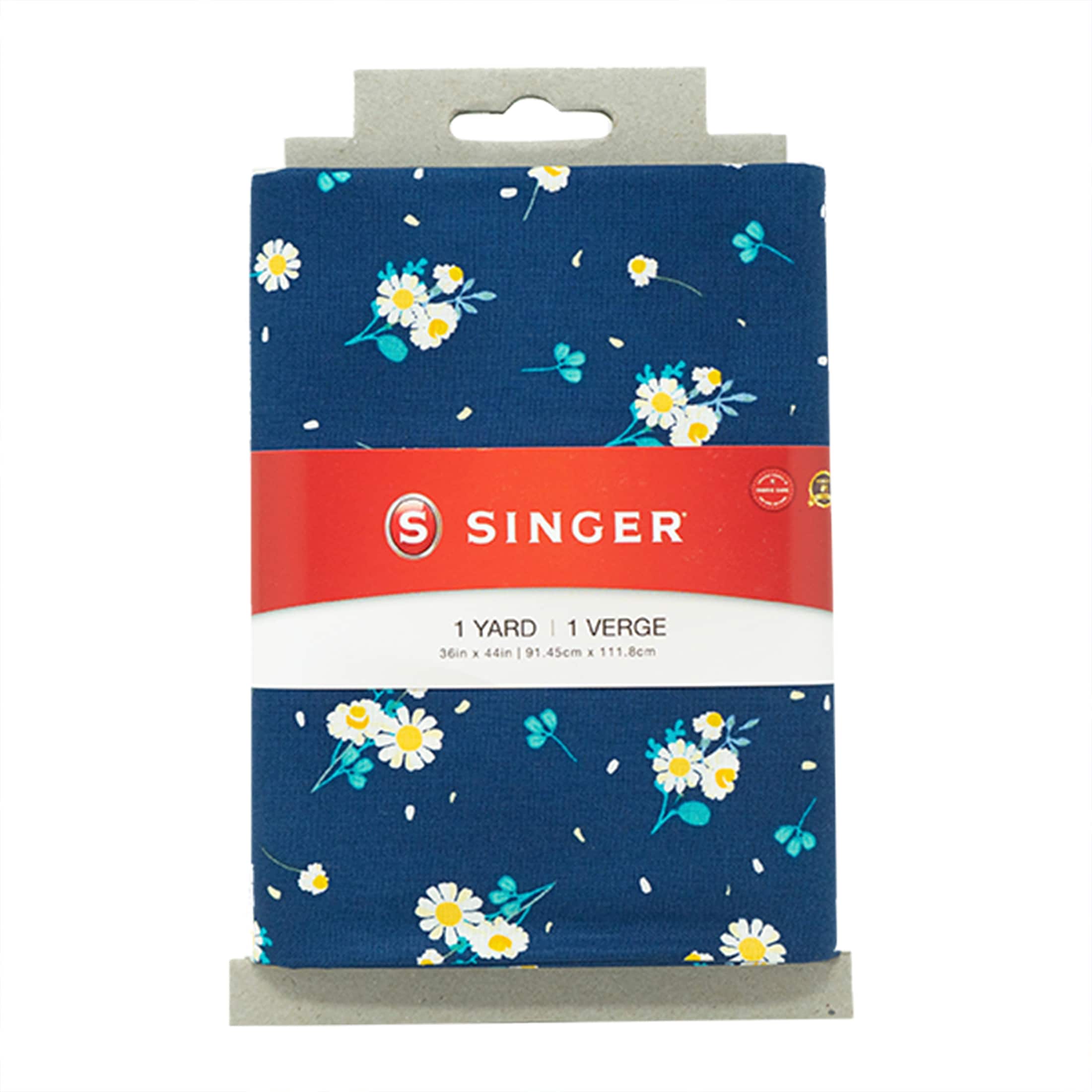 SINGER Royal Floral Printed Cotton Fabric