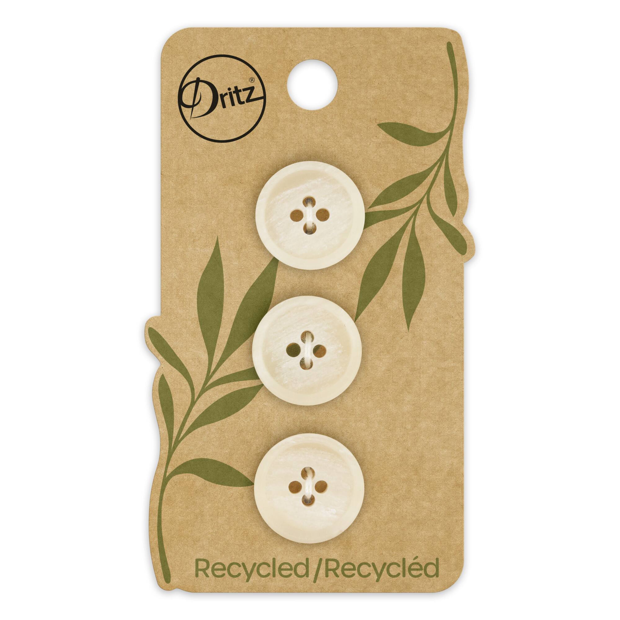 Dritz® 18mm Recycled Paper Round Button