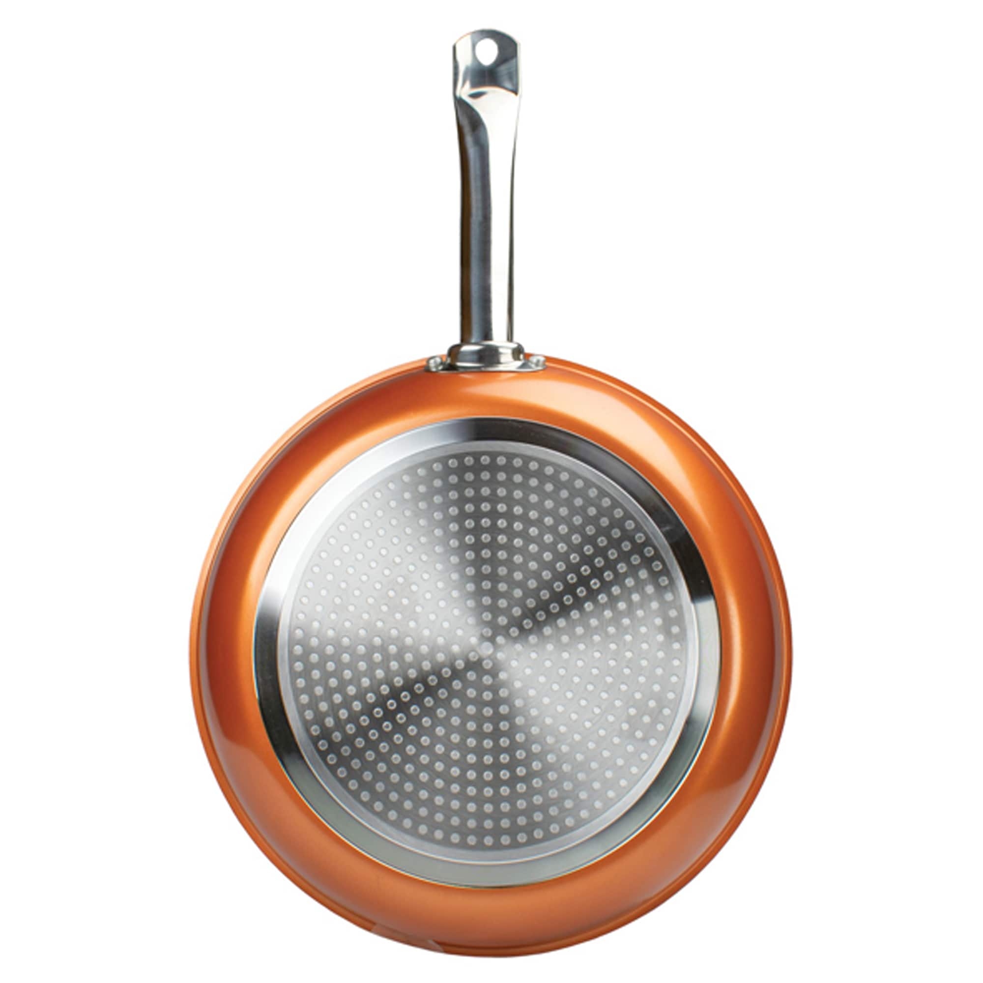 Brentwood 11" Nonstick Induction Copper Frying Pan