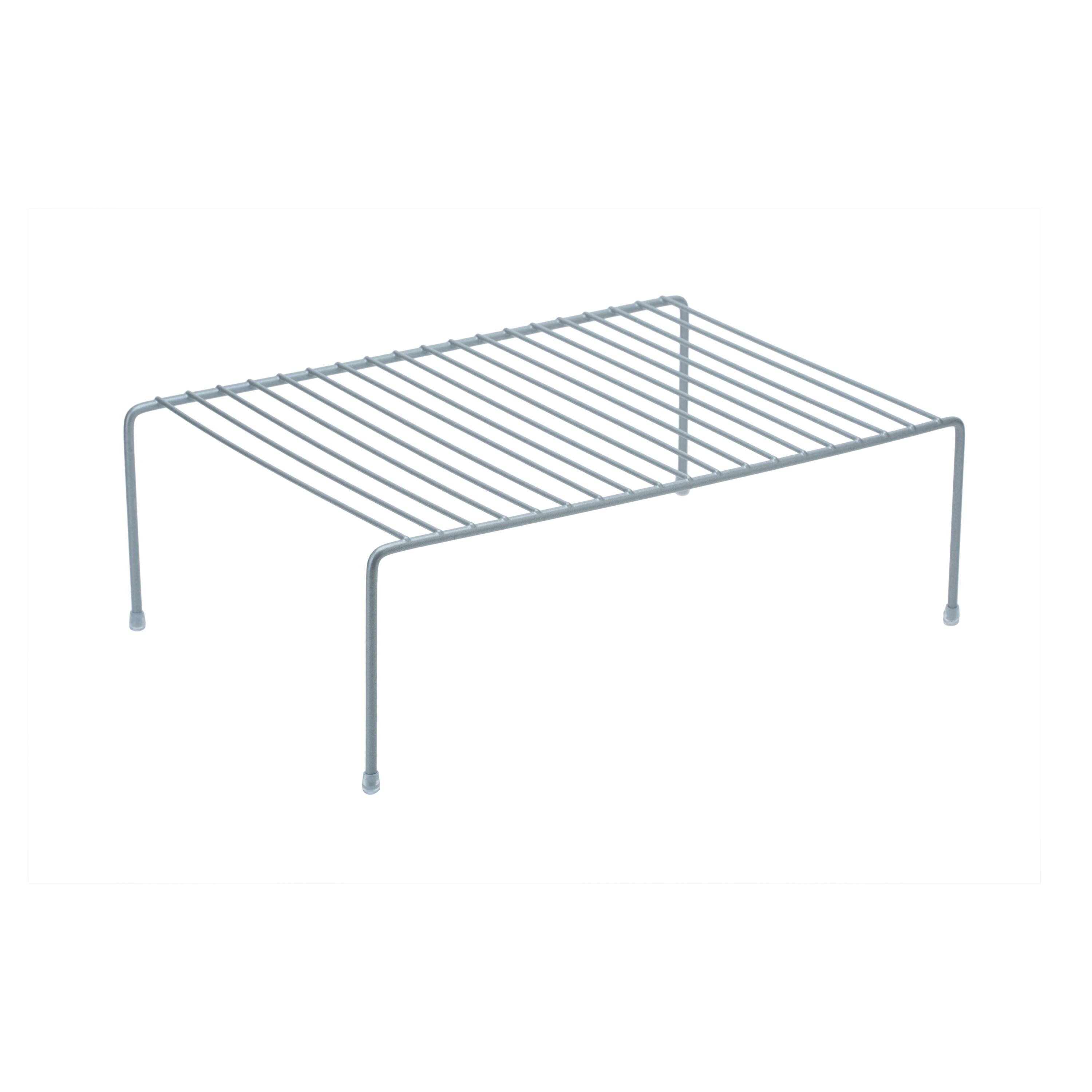Kitchen Details Gray Large Kitchen Shelf Organizer
