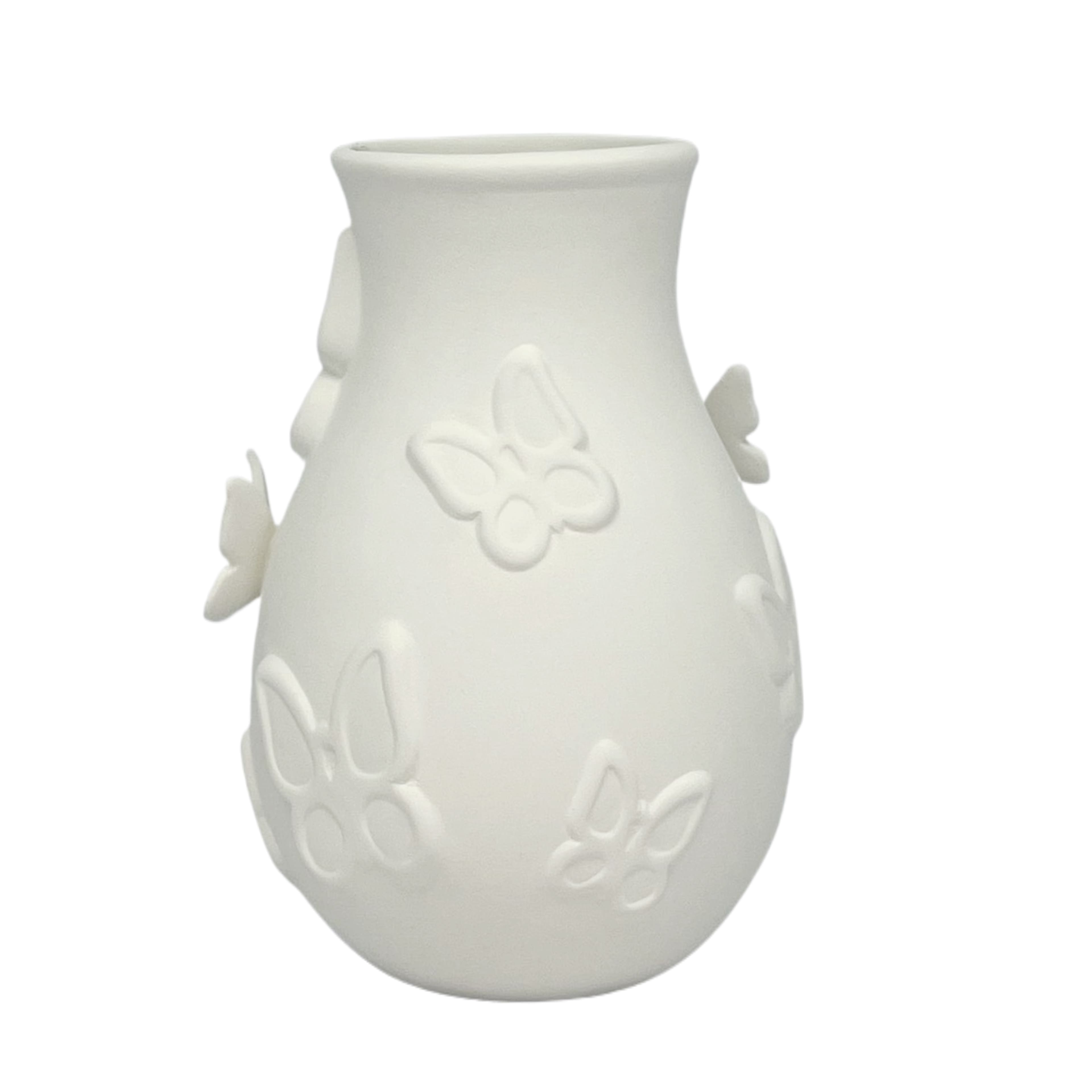 6.25" DIY Ceramic 3D Butterfly Vase by Make Market®