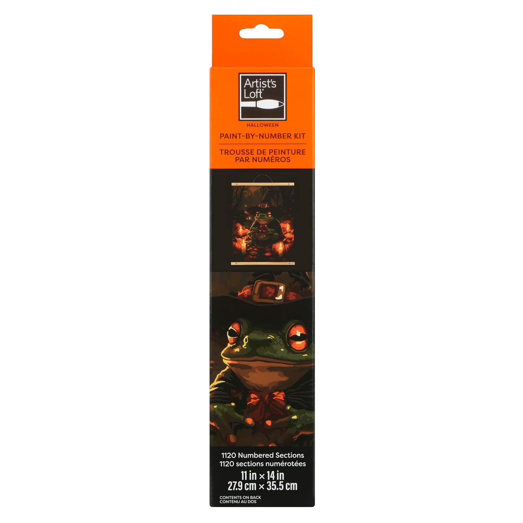 11" x 14" Halloween Frog Paint-by-Number Kit by Artist's Loft®
