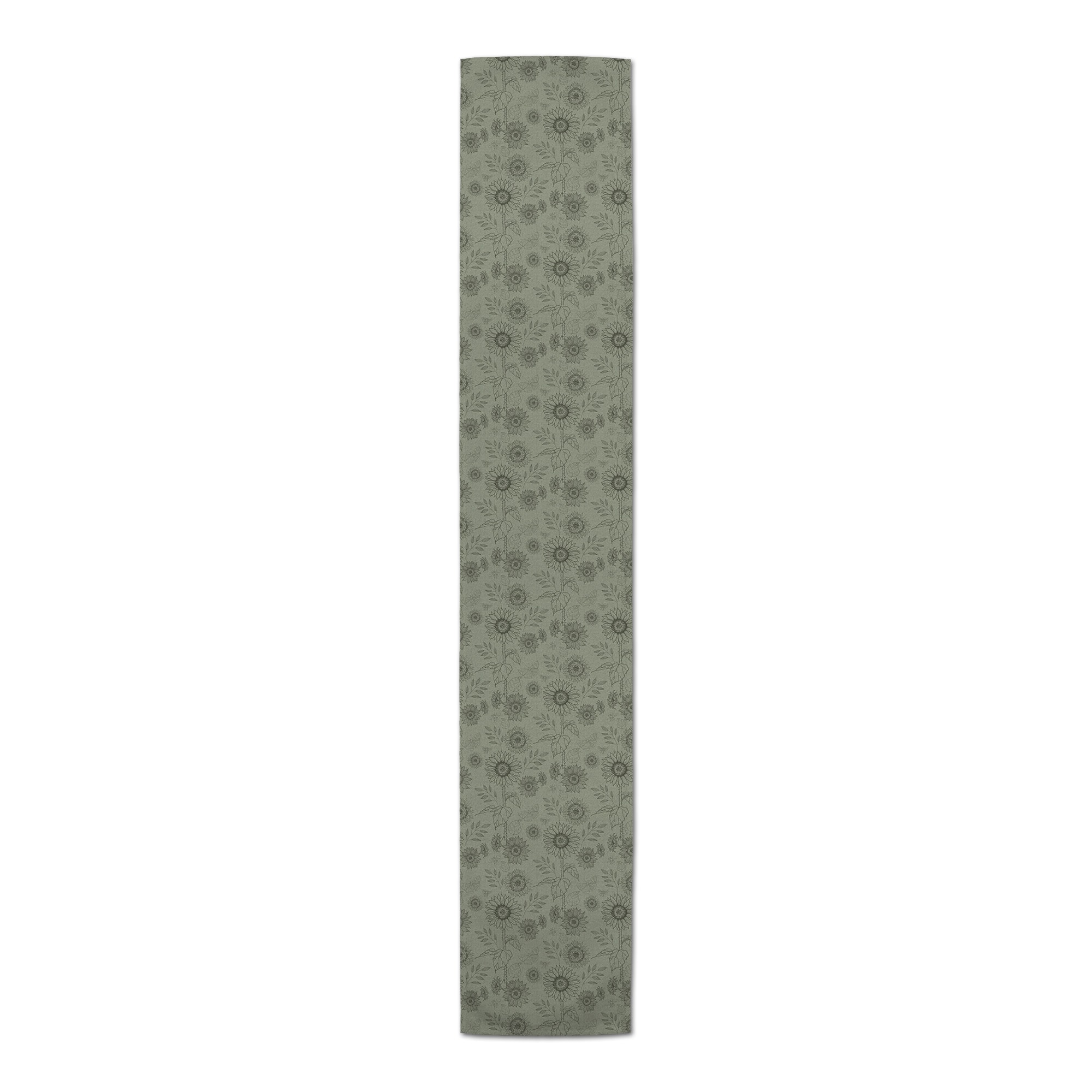 Sunflower Icons Cotton Twill Runner