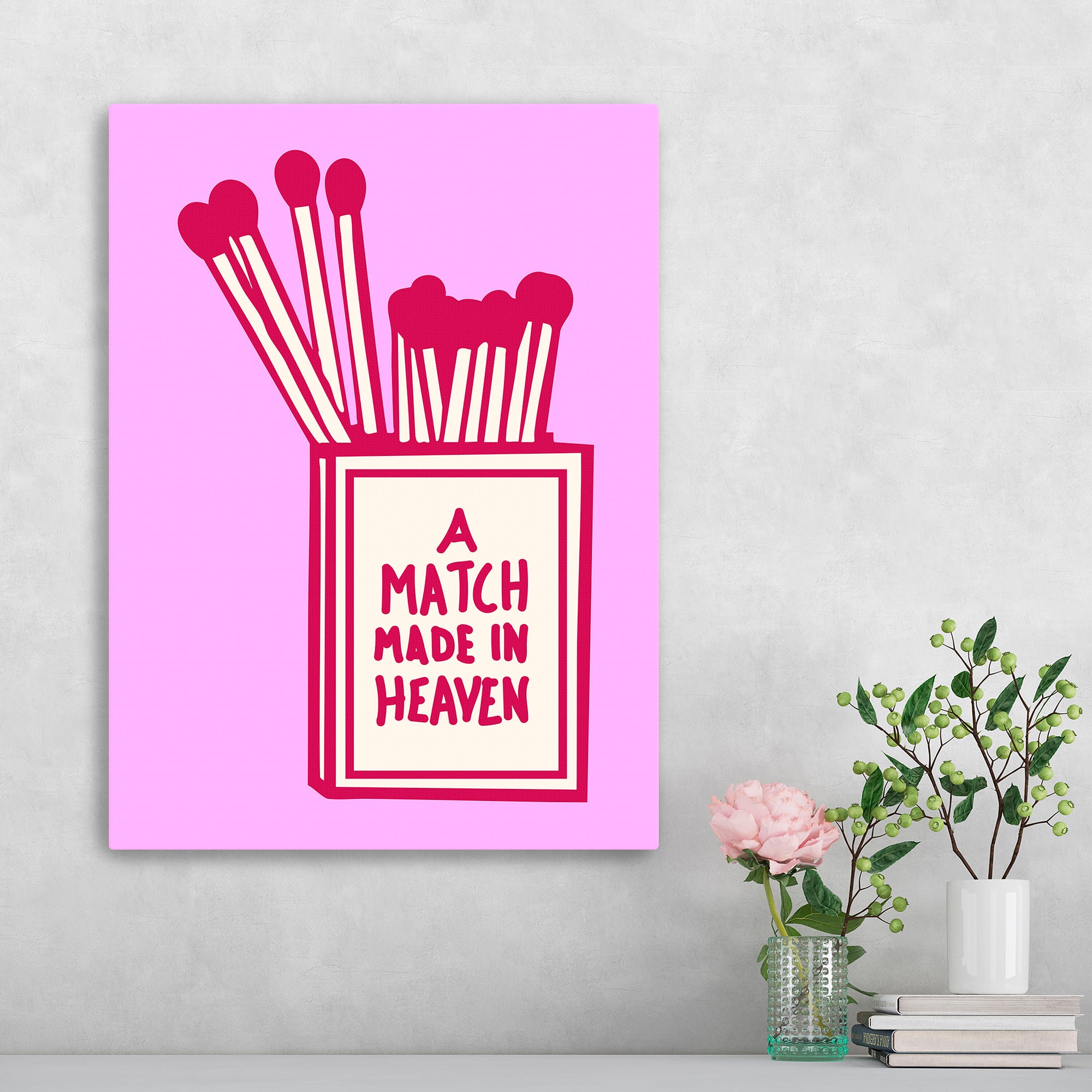 A Match Made In Heaven II Canvas Giclée Art