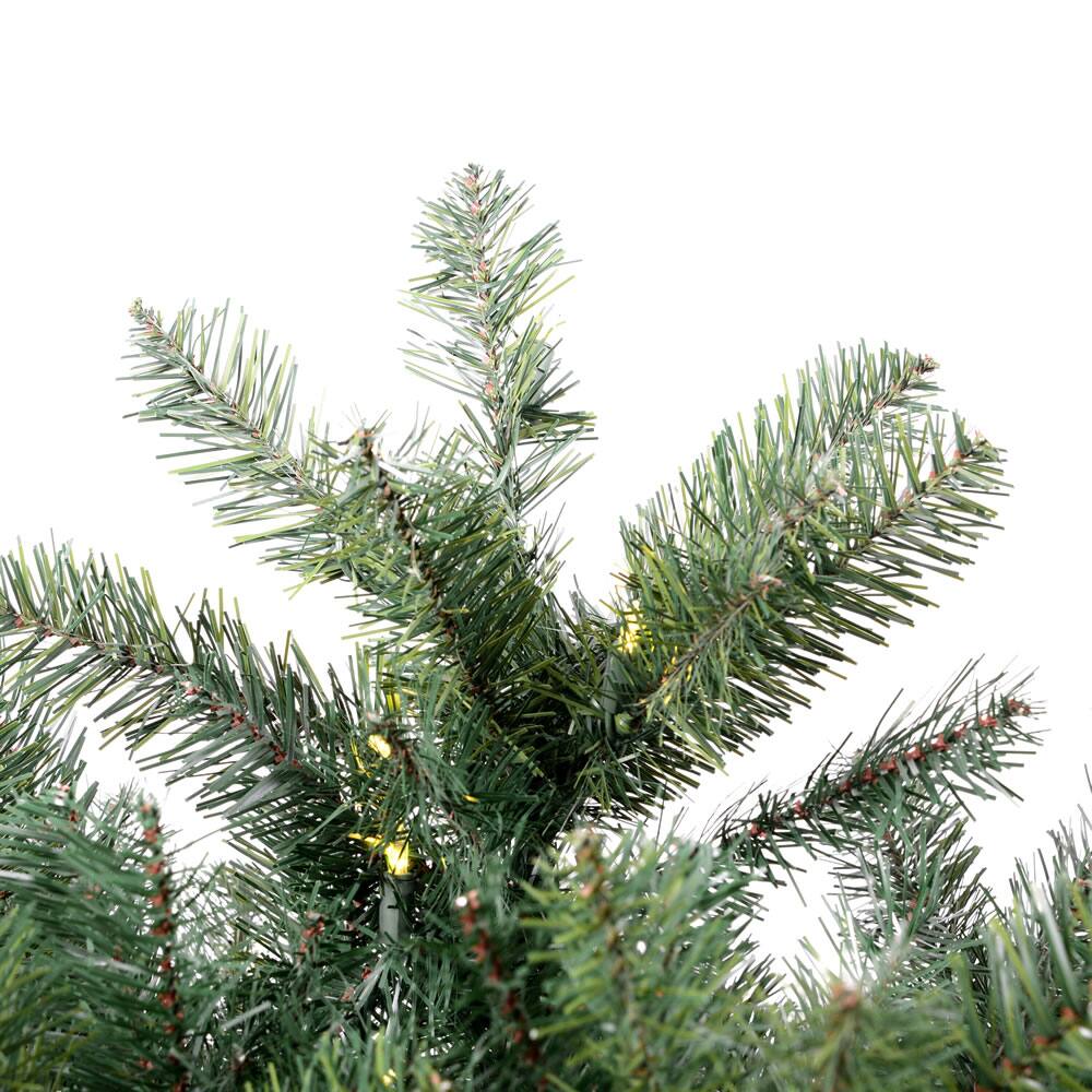 9.5ft. Pre-Lit Salem Pine Artificial Christmas Tree, Warm White Dura-Lit® LED Lights