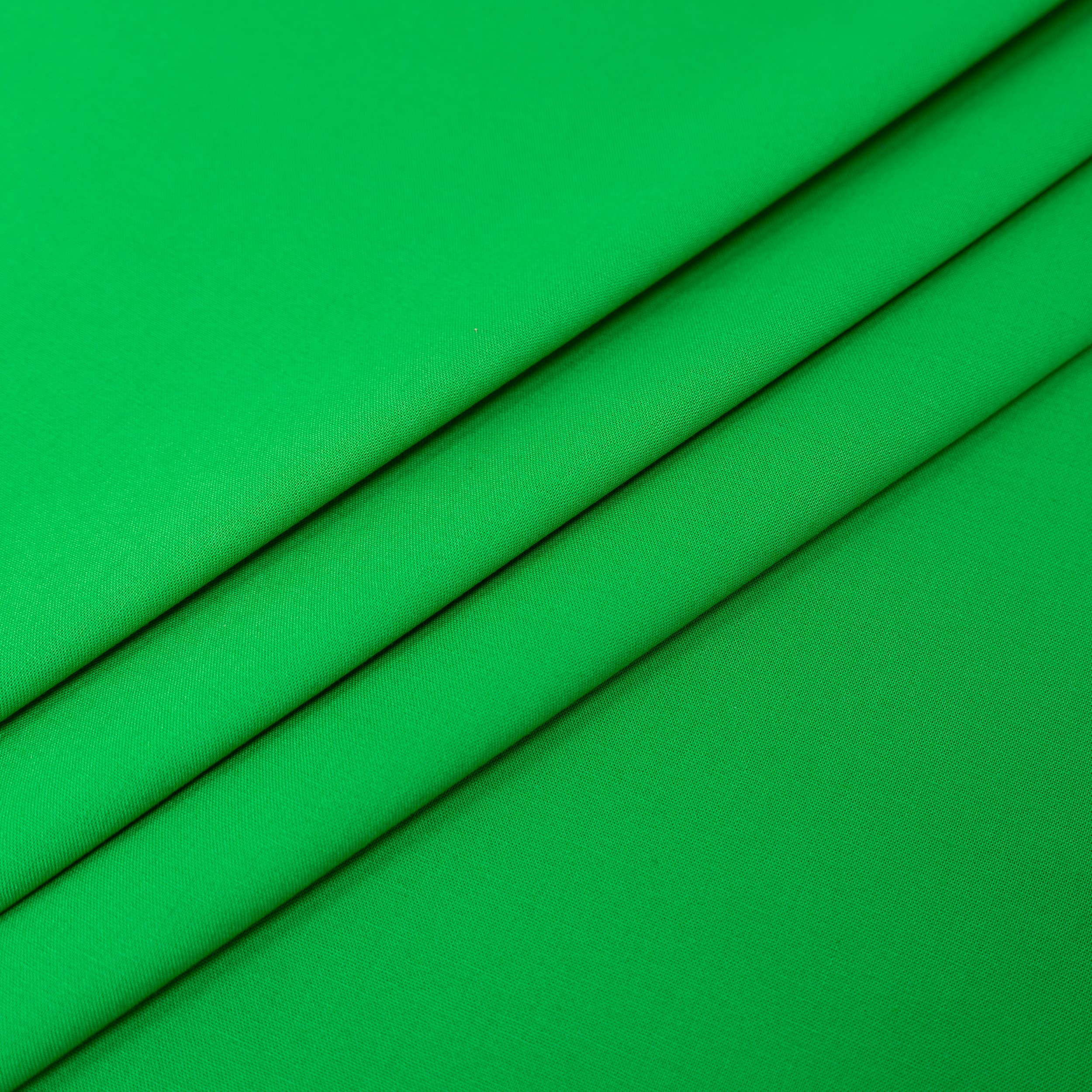 SINGER Solid Green Cotton Fabric