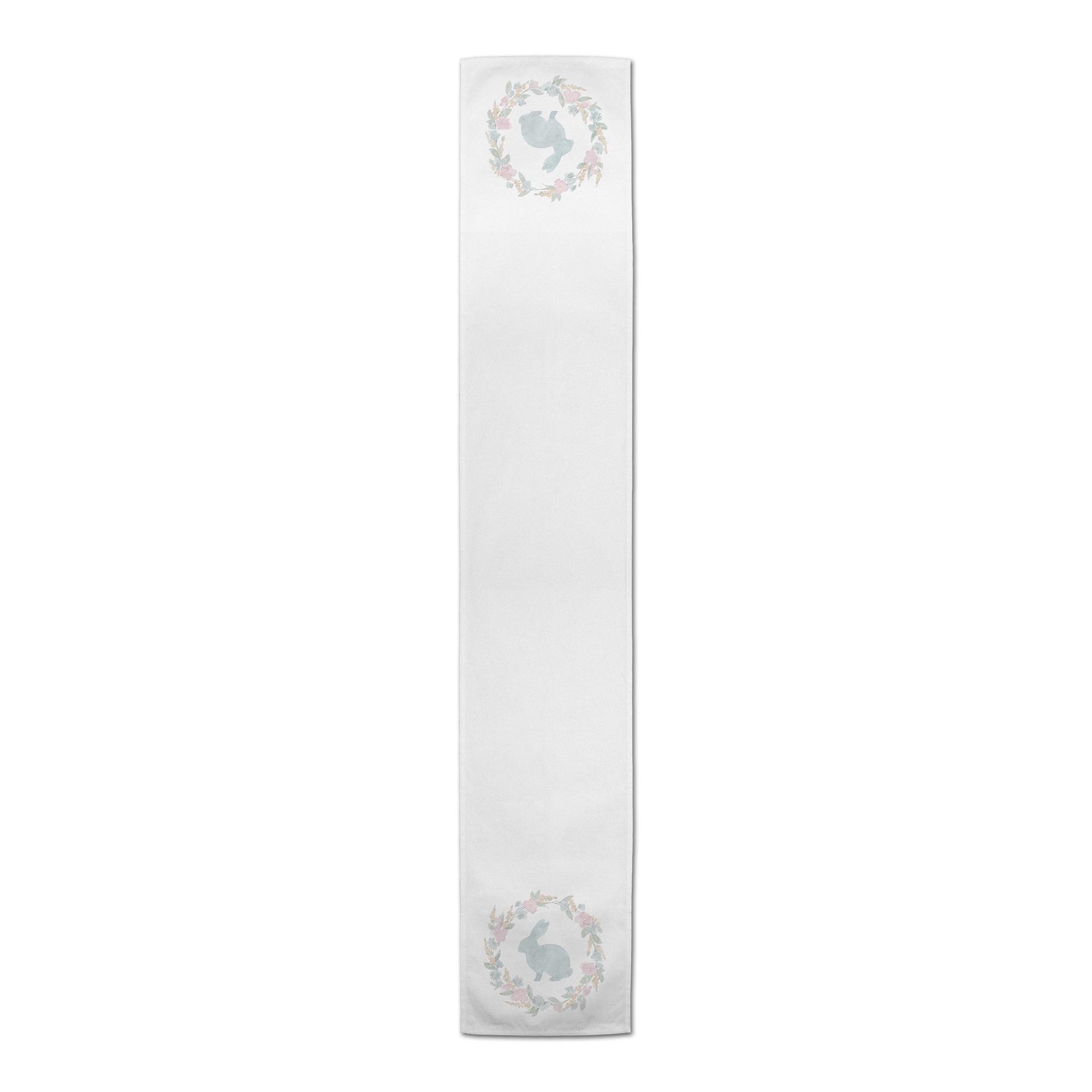 Easter Wreath 1 16" x 72" Poly Twill Table Runner