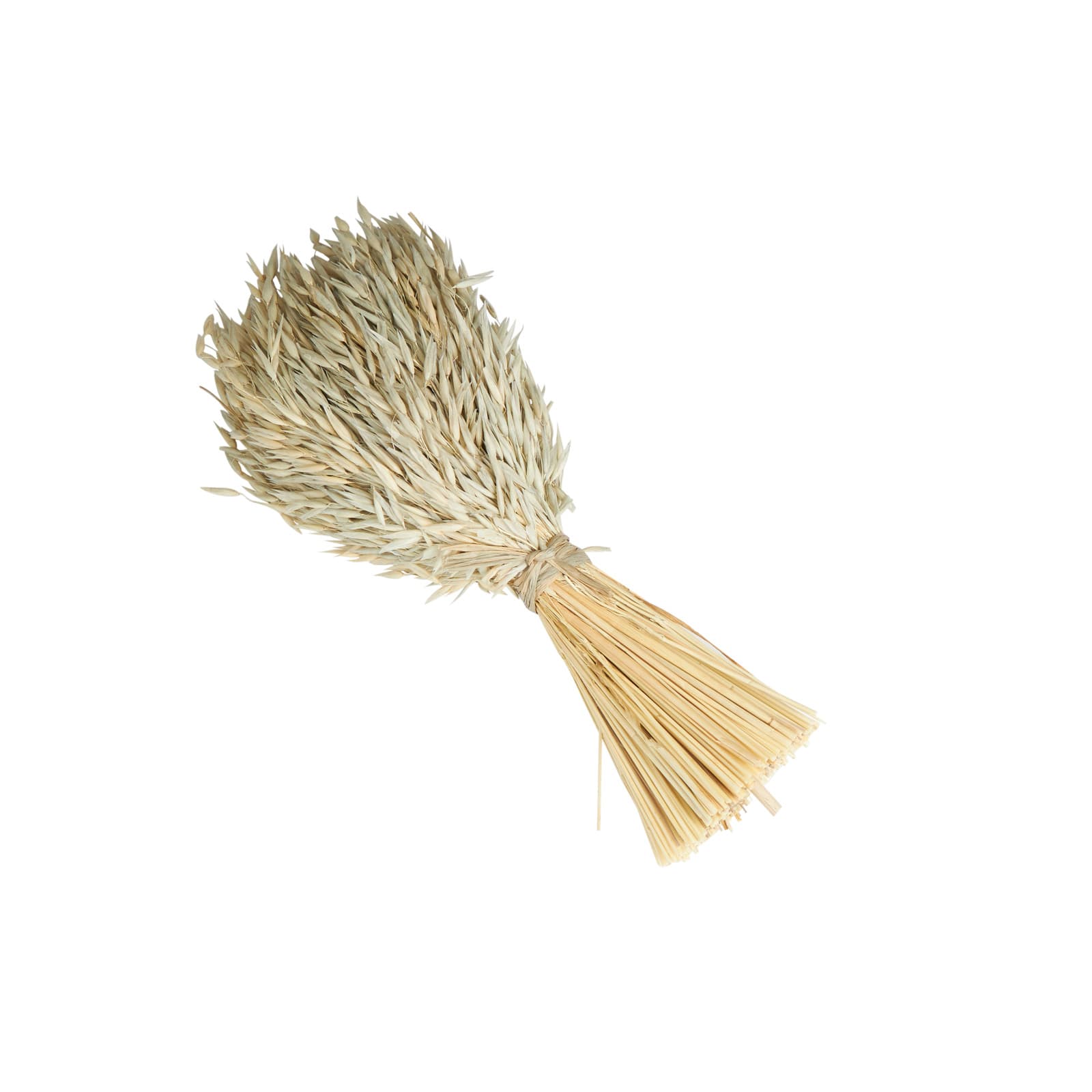 17" Beige Wheat Stalk Grass Bundle Natural Foliage